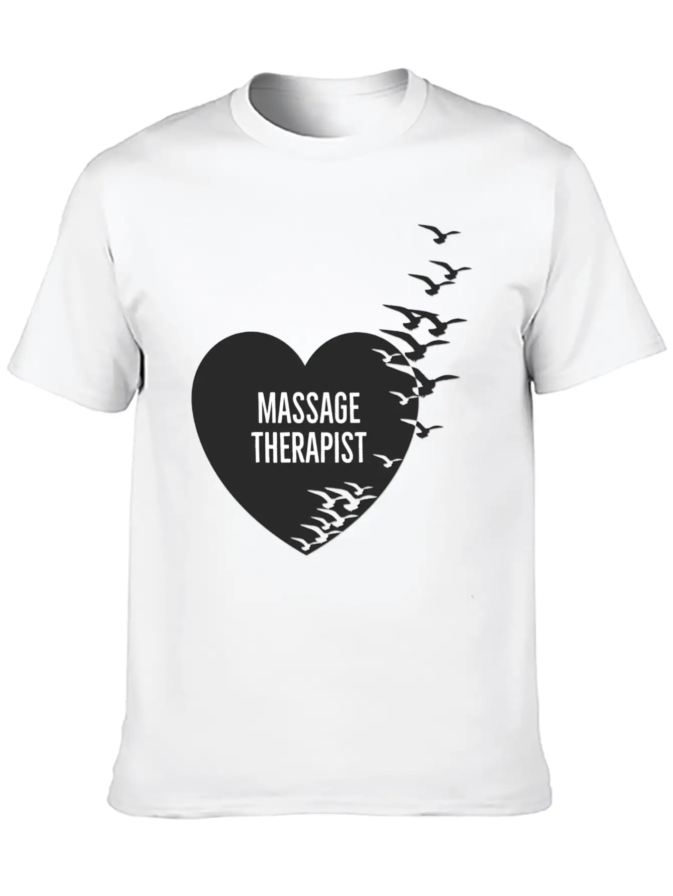 Massage Therapist Comfortable Minimalist Graphic Tee – Summer Style Essential