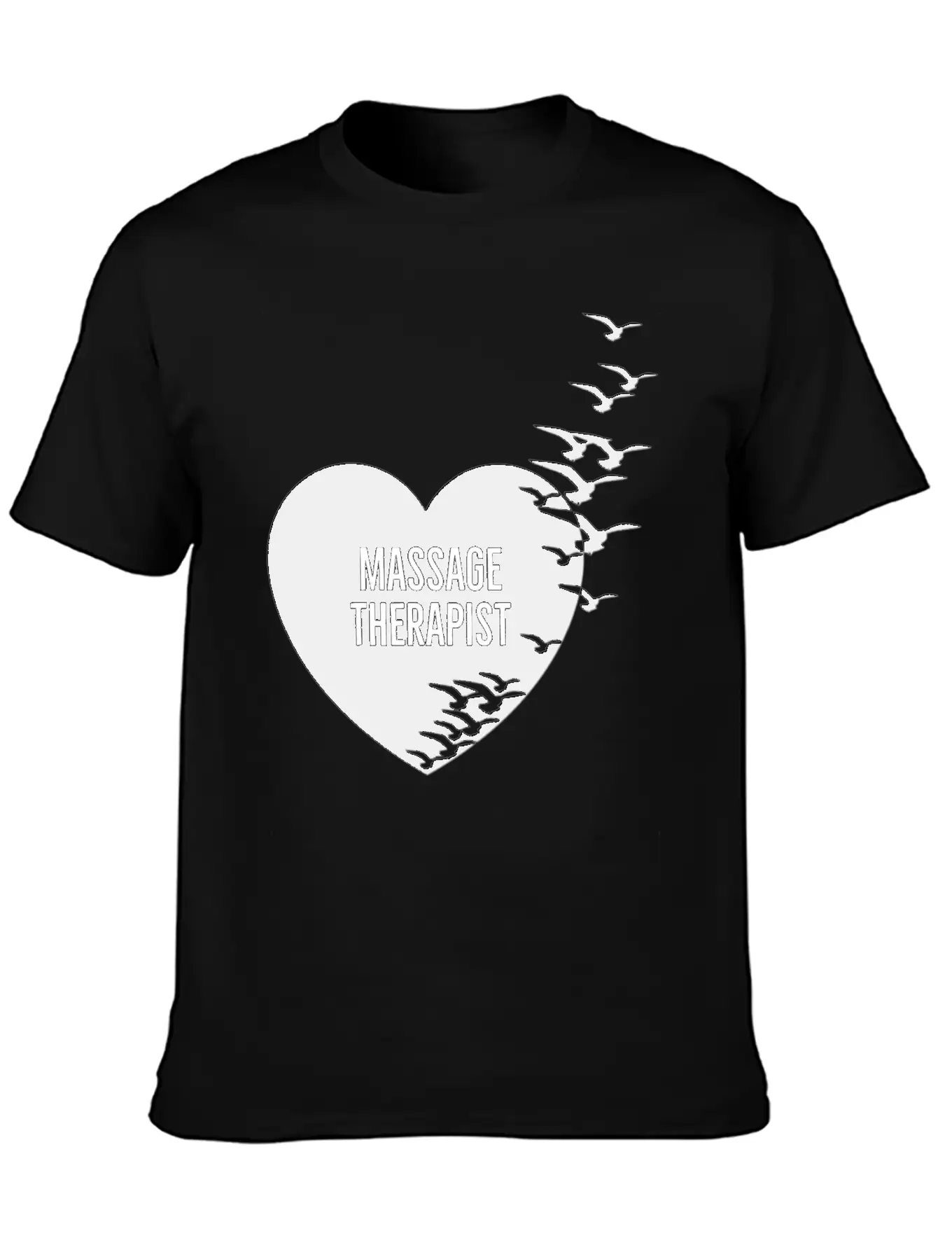 Massage Therapist Comfortable Minimalist Graphic Tee – Summer Style Essential