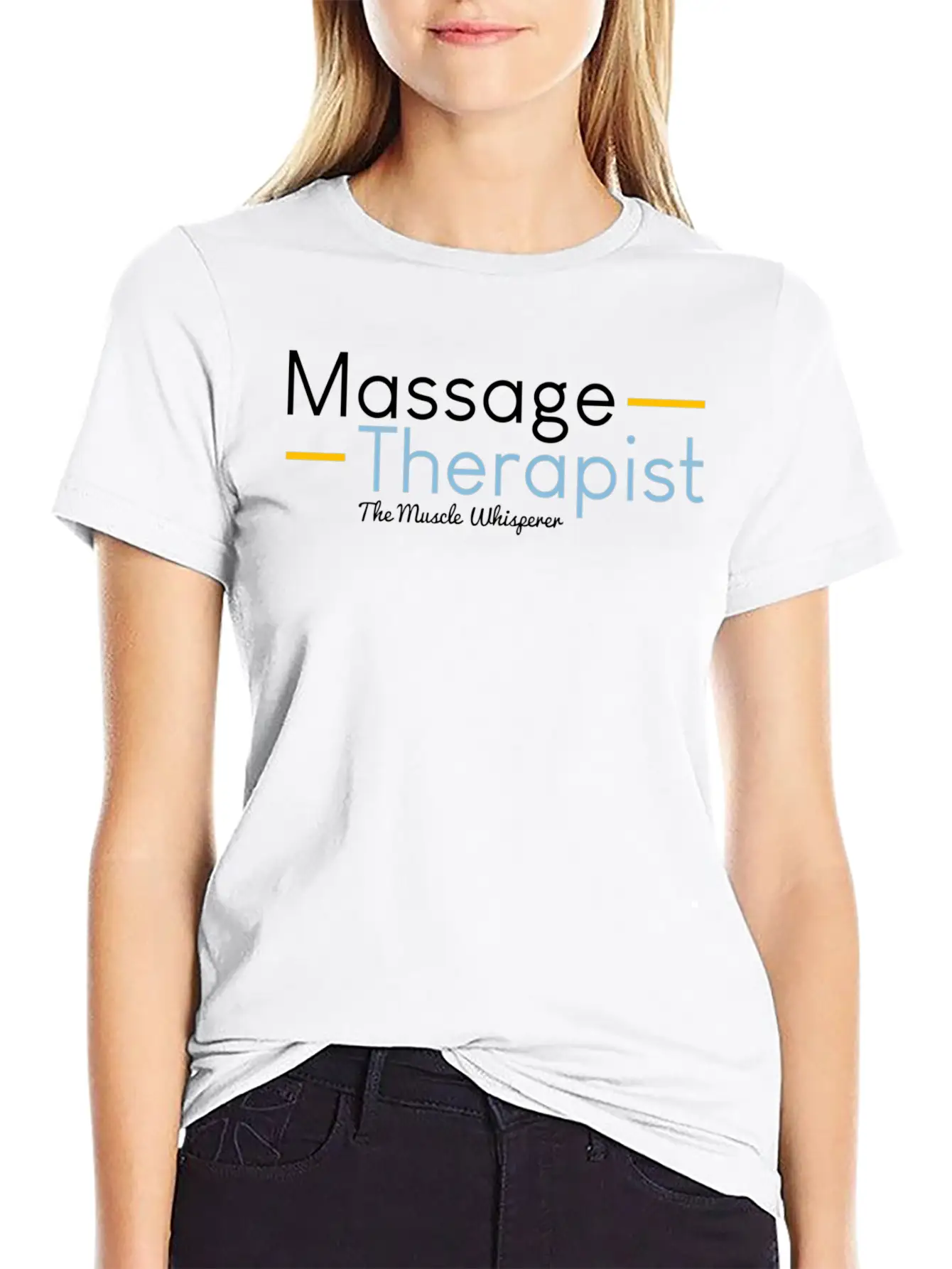 Massage Therapist For Massage Therapy Muscle Basic Graphic T-Shirt – Daily Comfort In Soft Cotton