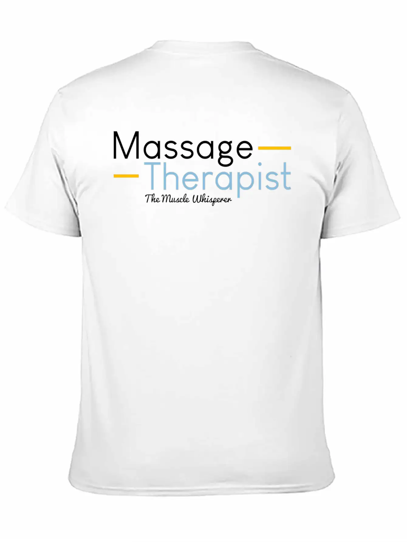 Massage Therapist For Massage Therapy Muscle Basic Graphic T-Shirt – Daily Comfort In Soft Cotton