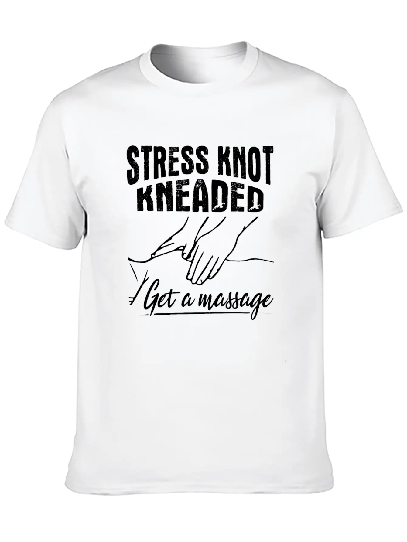 Massage Therapist Massage Therapist Stylish Everyday T-Shirt – Unisex Basic Cotton Tee
