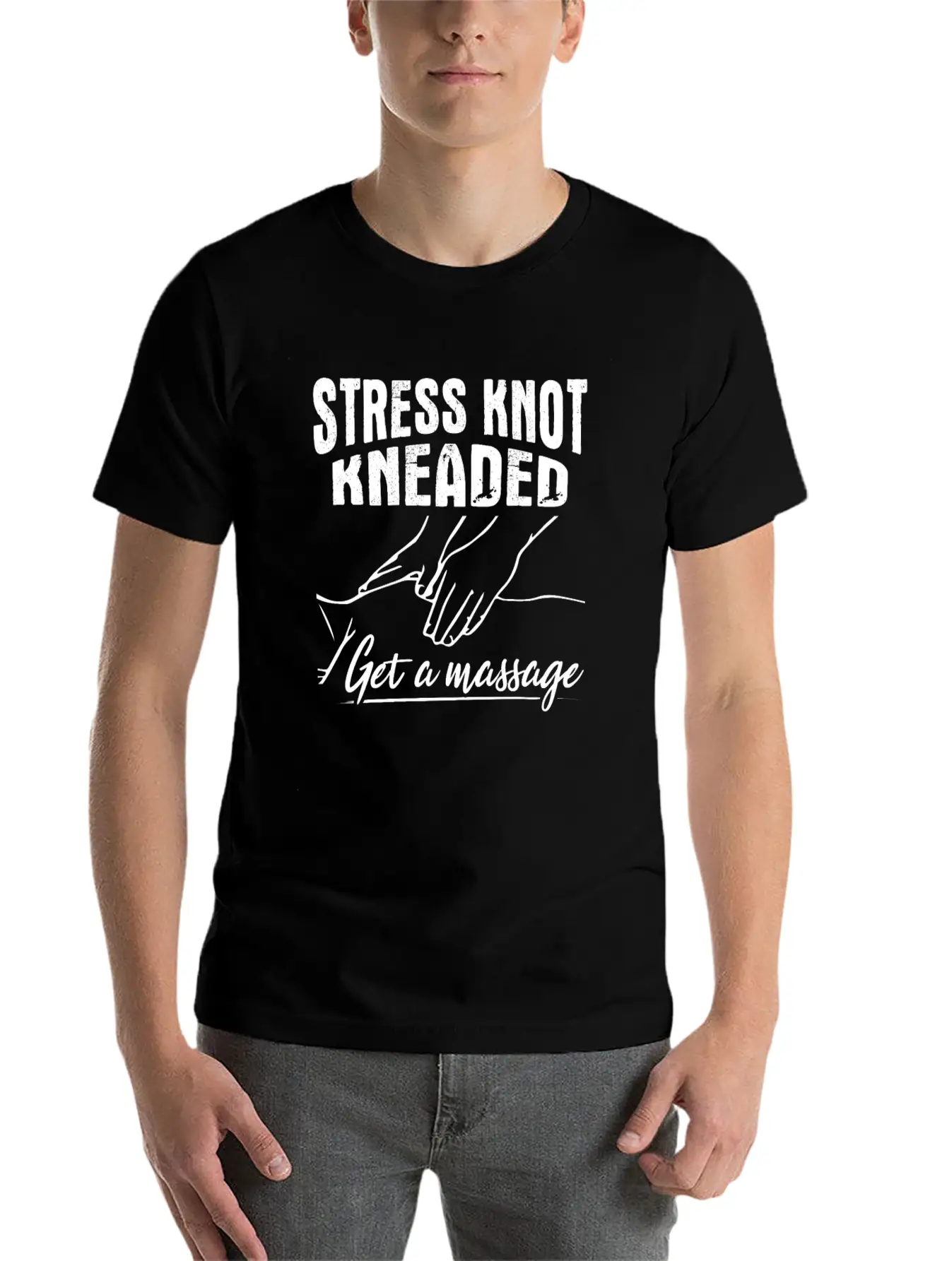 Massage Therapist Massage Therapist Stylish Everyday T-Shirt – Unisex Basic Cotton Tee