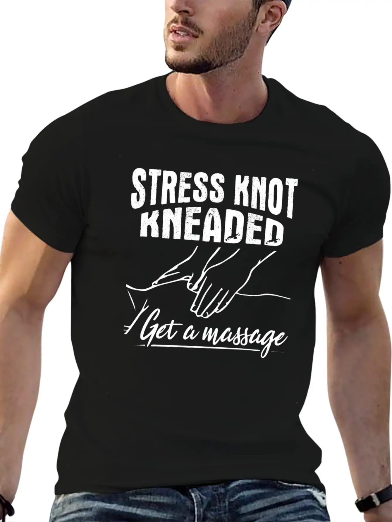 Massage Therapist Massage Therapist Stylish Everyday T-Shirt – Unisex Basic Cotton Tee