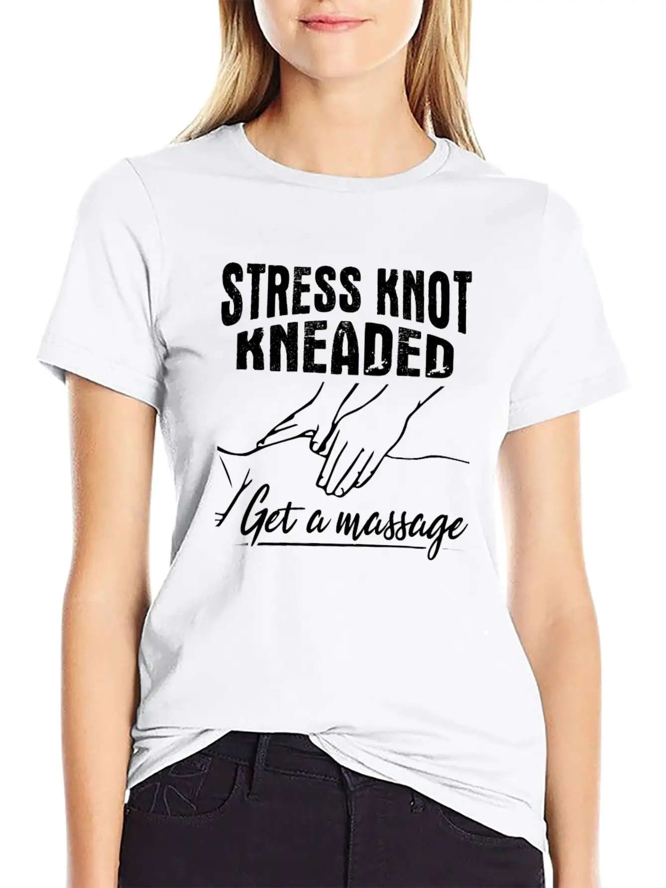 Massage Therapist Massage Therapist Stylish Everyday T-Shirt – Unisex Basic Cotton Tee