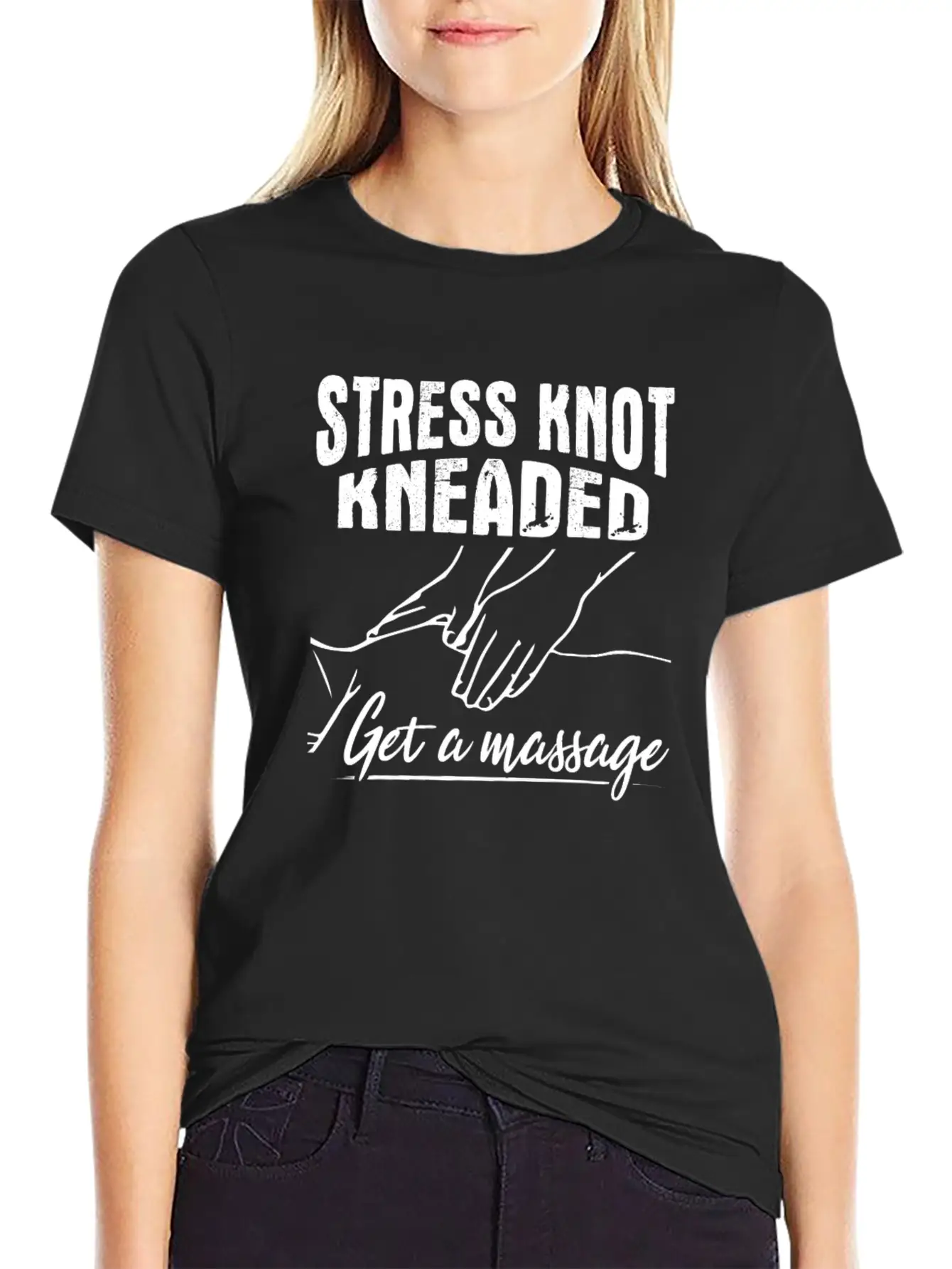 Massage Therapist Massage Therapist Stylish Everyday T-Shirt – Unisex Basic Cotton Tee