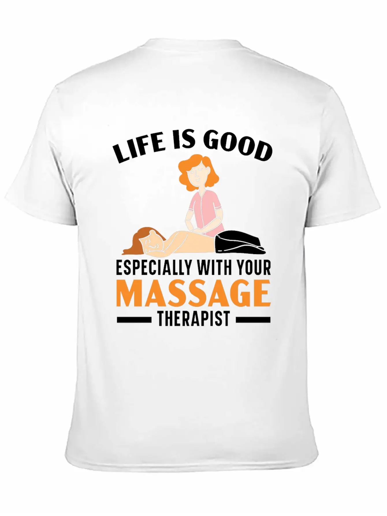 Massage Therapist Muscle Therapy Relaxation Spa Unisex Casual T-Shirt – Clean Design For Daily Comfort