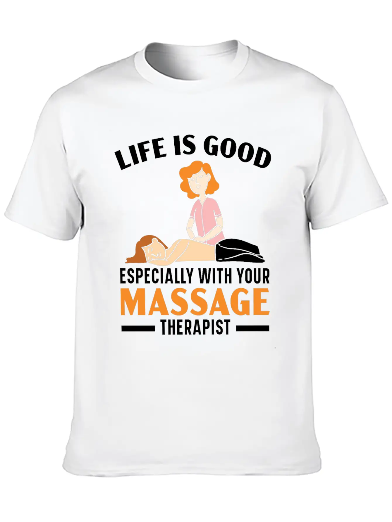 Massage Therapist Muscle Therapy Relaxation Spa Unisex Casual T-Shirt – Clean Design For Daily Comfort