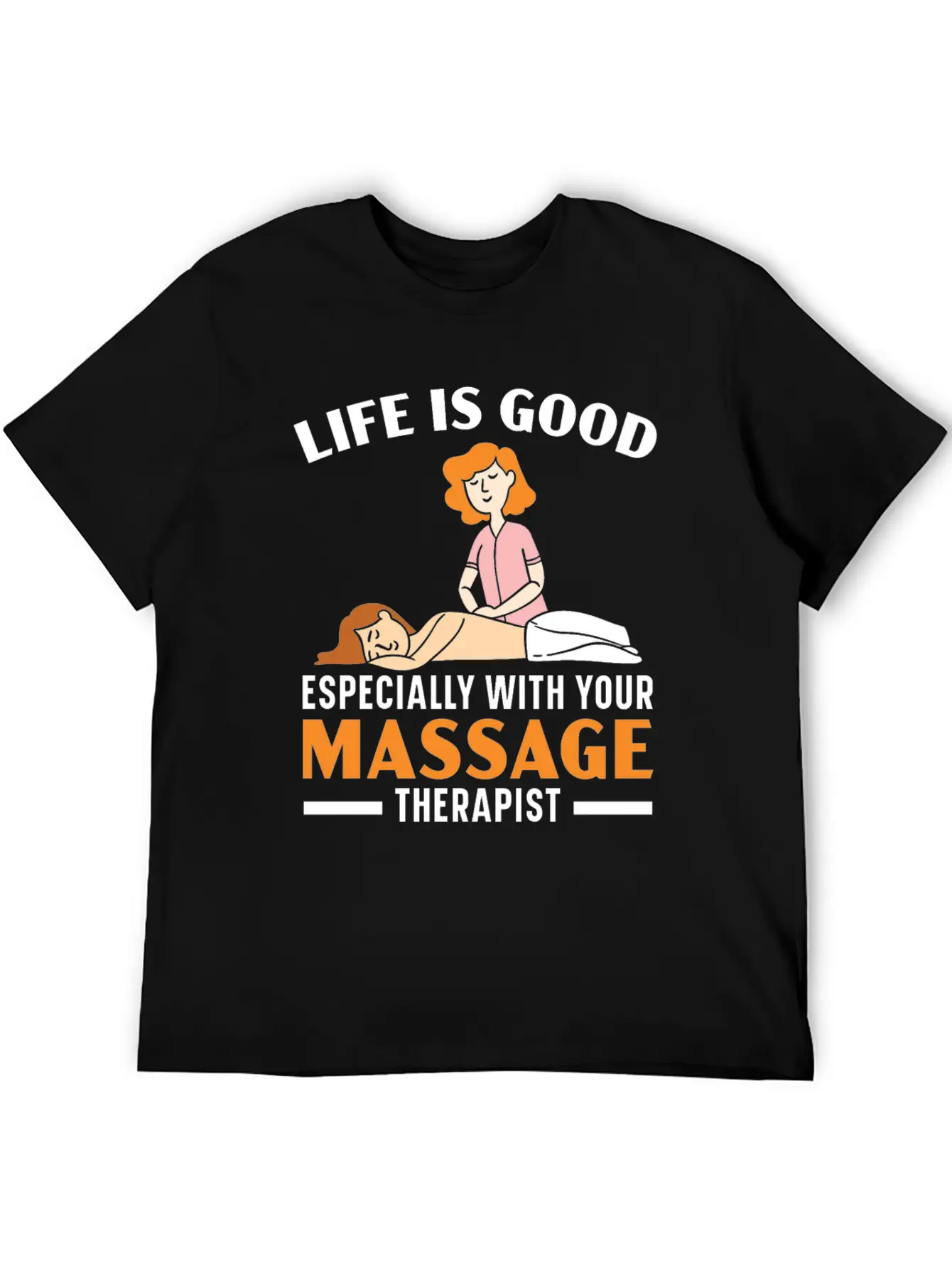 Massage Therapist Muscle Therapy Relaxation Spa Unisex Casual T-Shirt – Clean Design For Daily Comfort