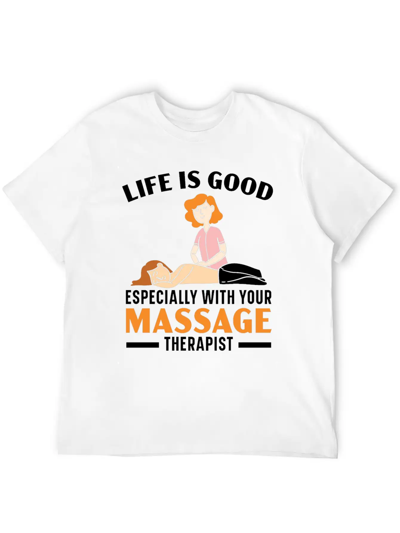 Massage Therapist Muscle Therapy Relaxation Spa Unisex Casual T-Shirt – Clean Design For Daily Comfort