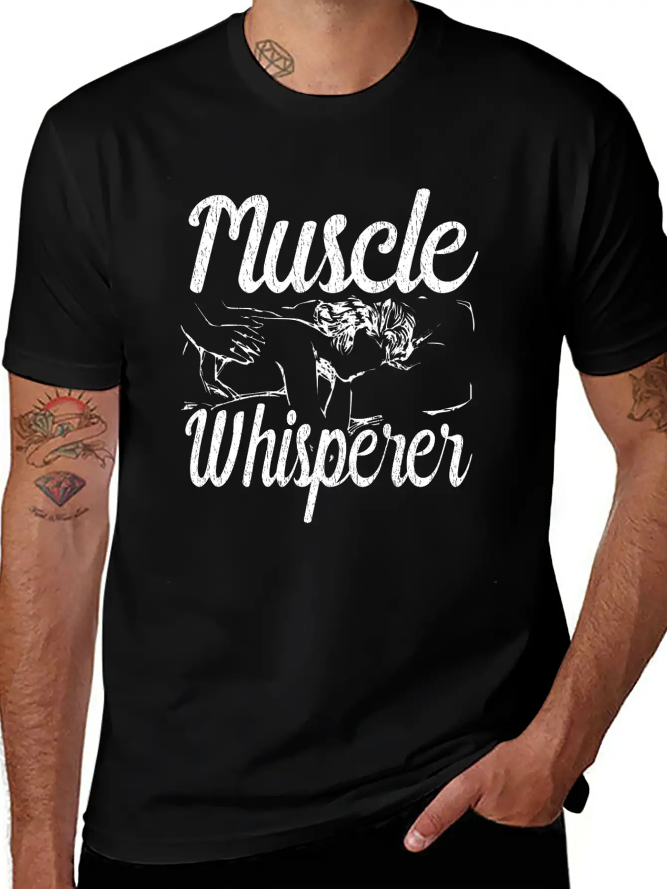 Massage Therapist Muscle Whisperer Unisex Casual T-Shirt – Clean Design For Daily Comfort