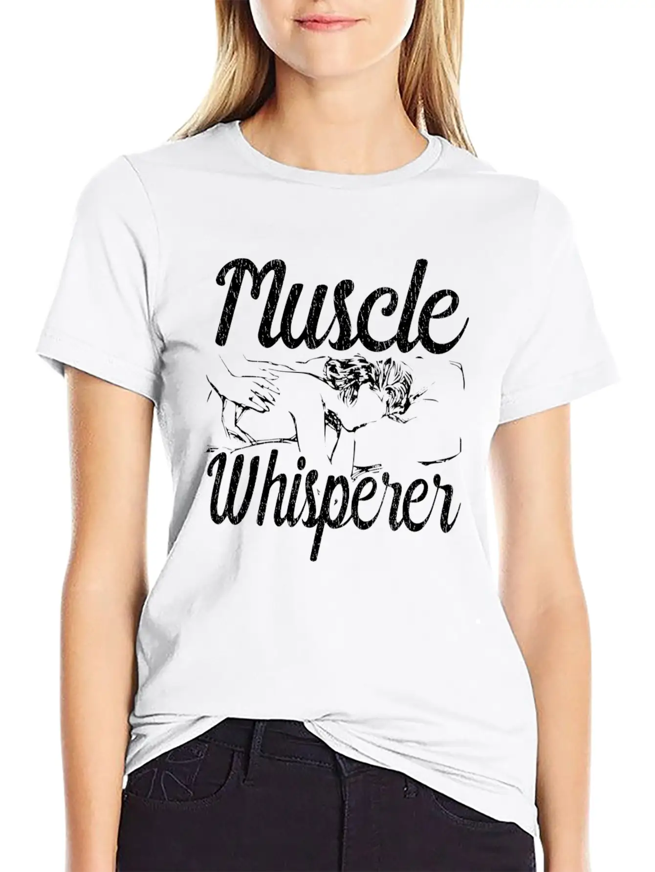 Massage Therapist Muscle Whisperer Unisex Casual T-Shirt – Clean Design For Daily Comfort