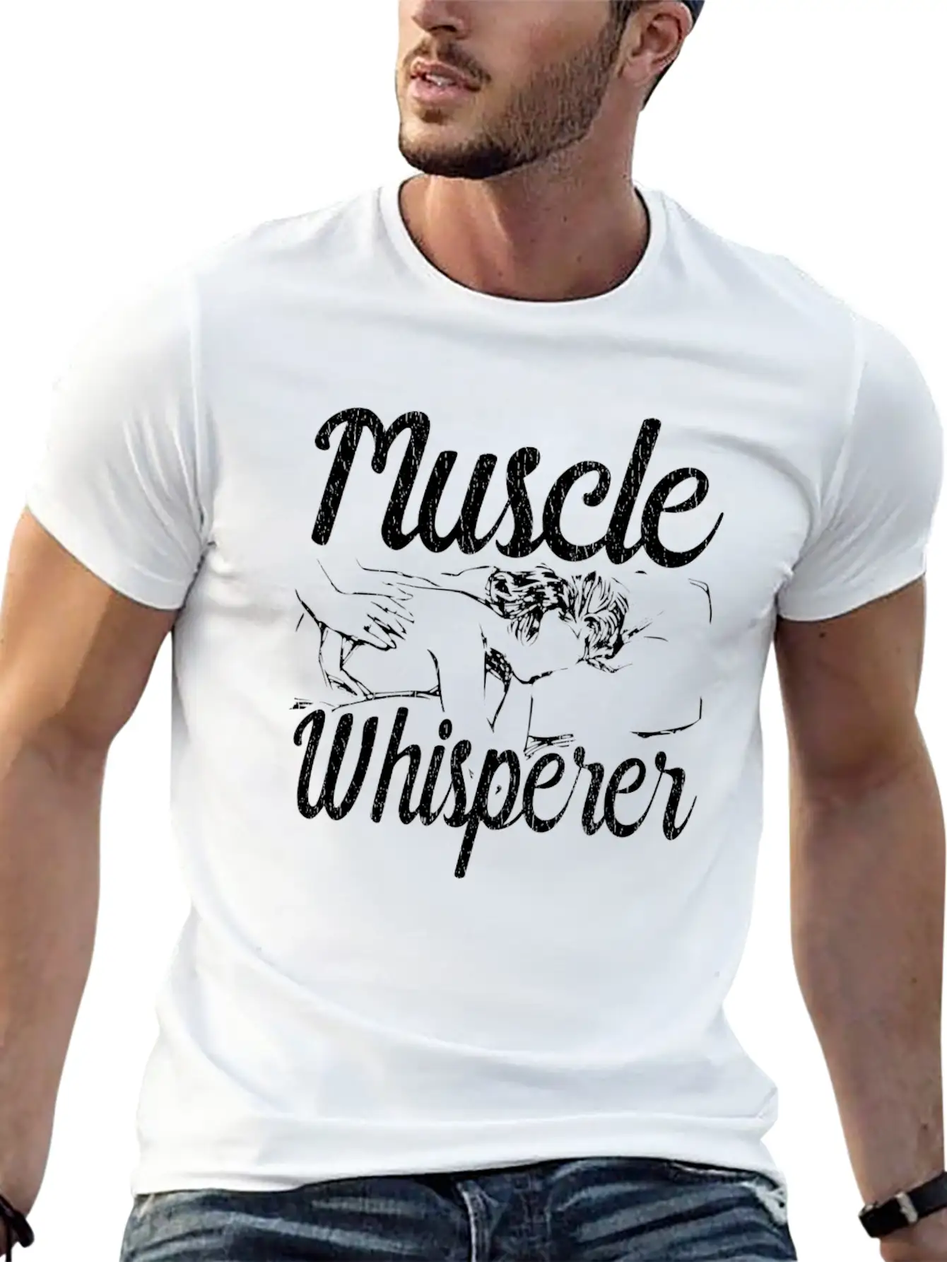Massage Therapist Muscle Whisperer Unisex Casual T-Shirt – Clean Design For Daily Comfort