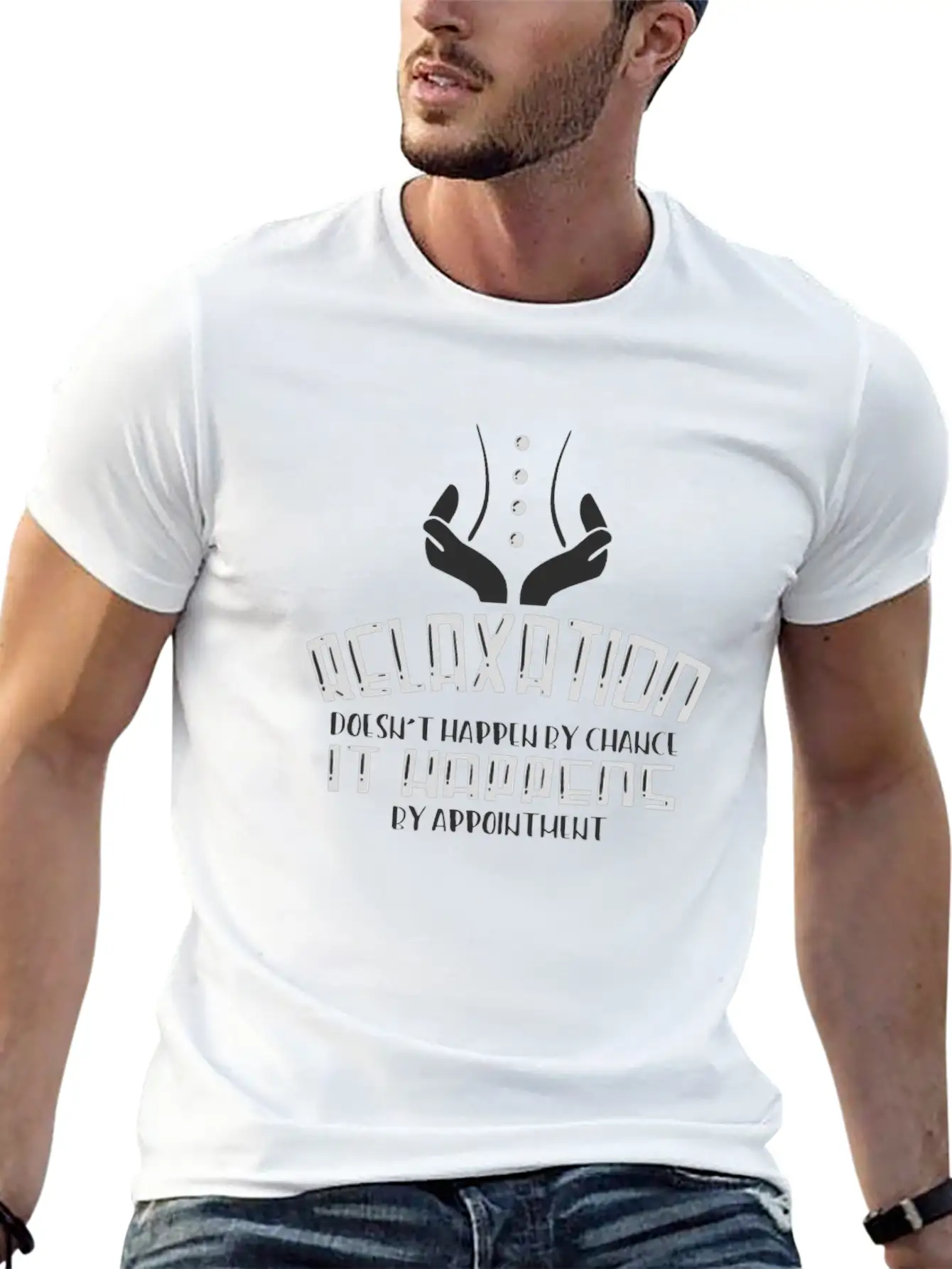 MASSAGE THERAPIST: Relaxation Basic Graphic T-Shirt – Daily Comfort In Soft Cotton