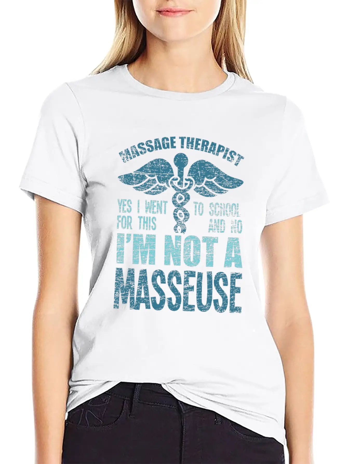 Massage Therapist Therapy Basic Graphic T-Shirt – Daily Comfort In Soft Cotton