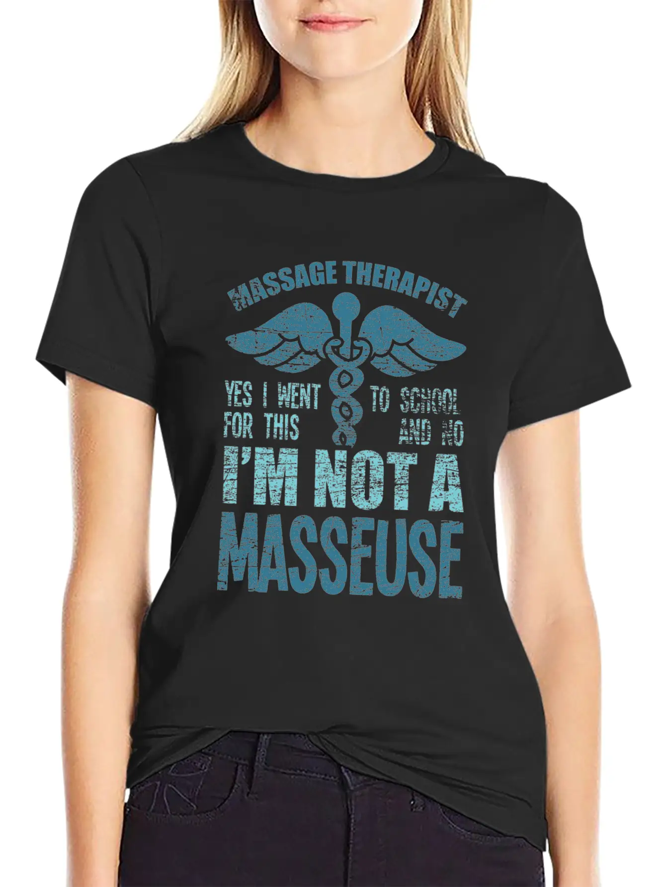 Massage Therapist Therapy Basic Graphic T-Shirt – Daily Comfort In Soft Cotton