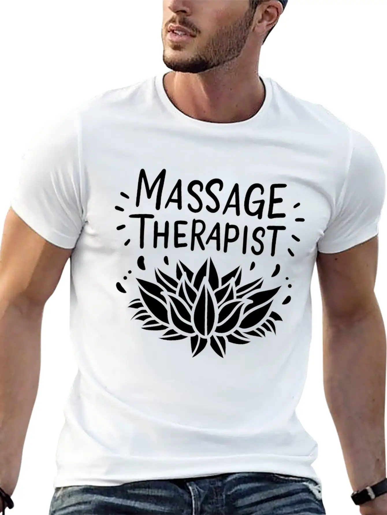 Massage Therapist Timeless Short Sleeve Tee – Comfy And Minimalist Design