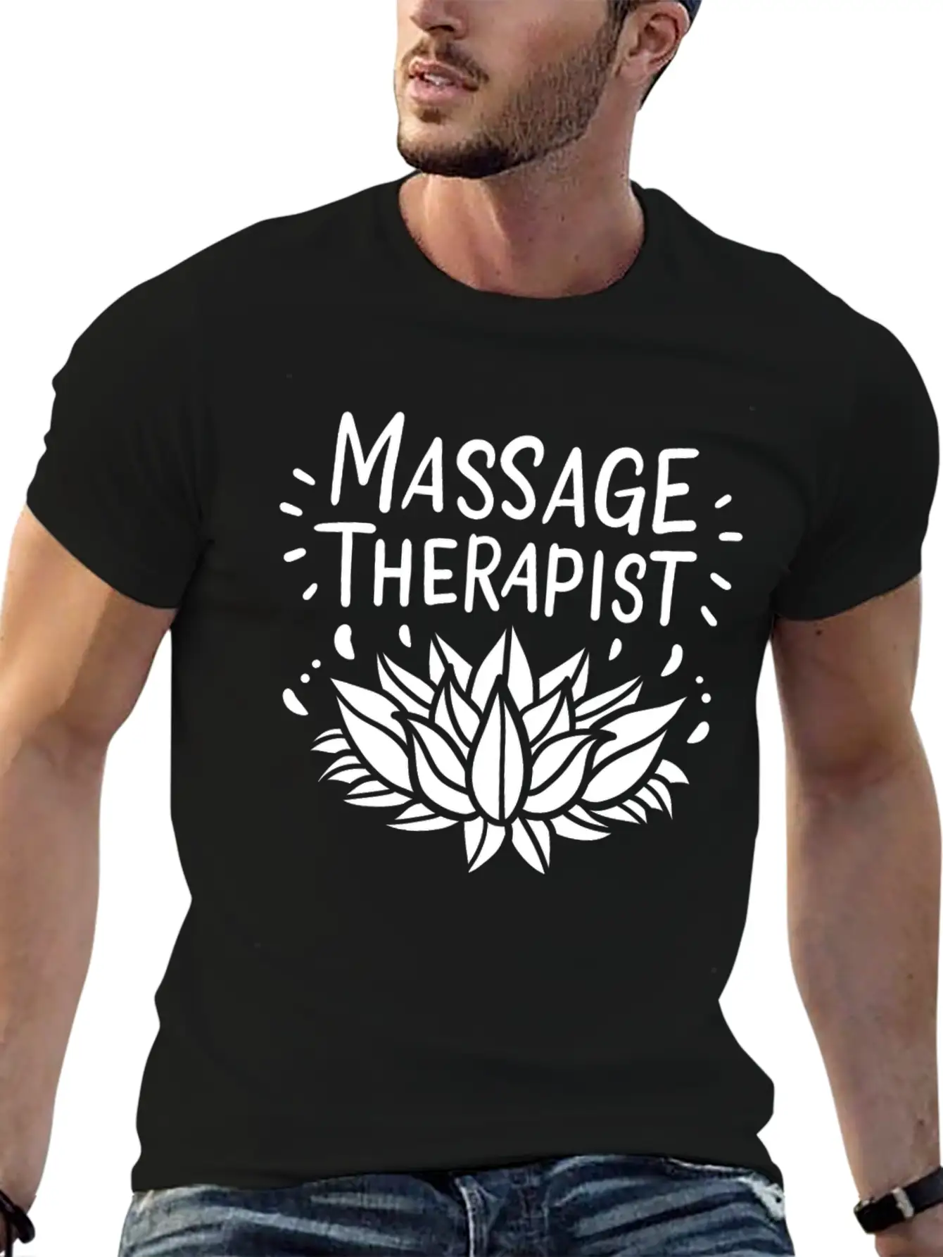 Massage Therapist Timeless Short Sleeve Tee – Comfy And Minimalist Design