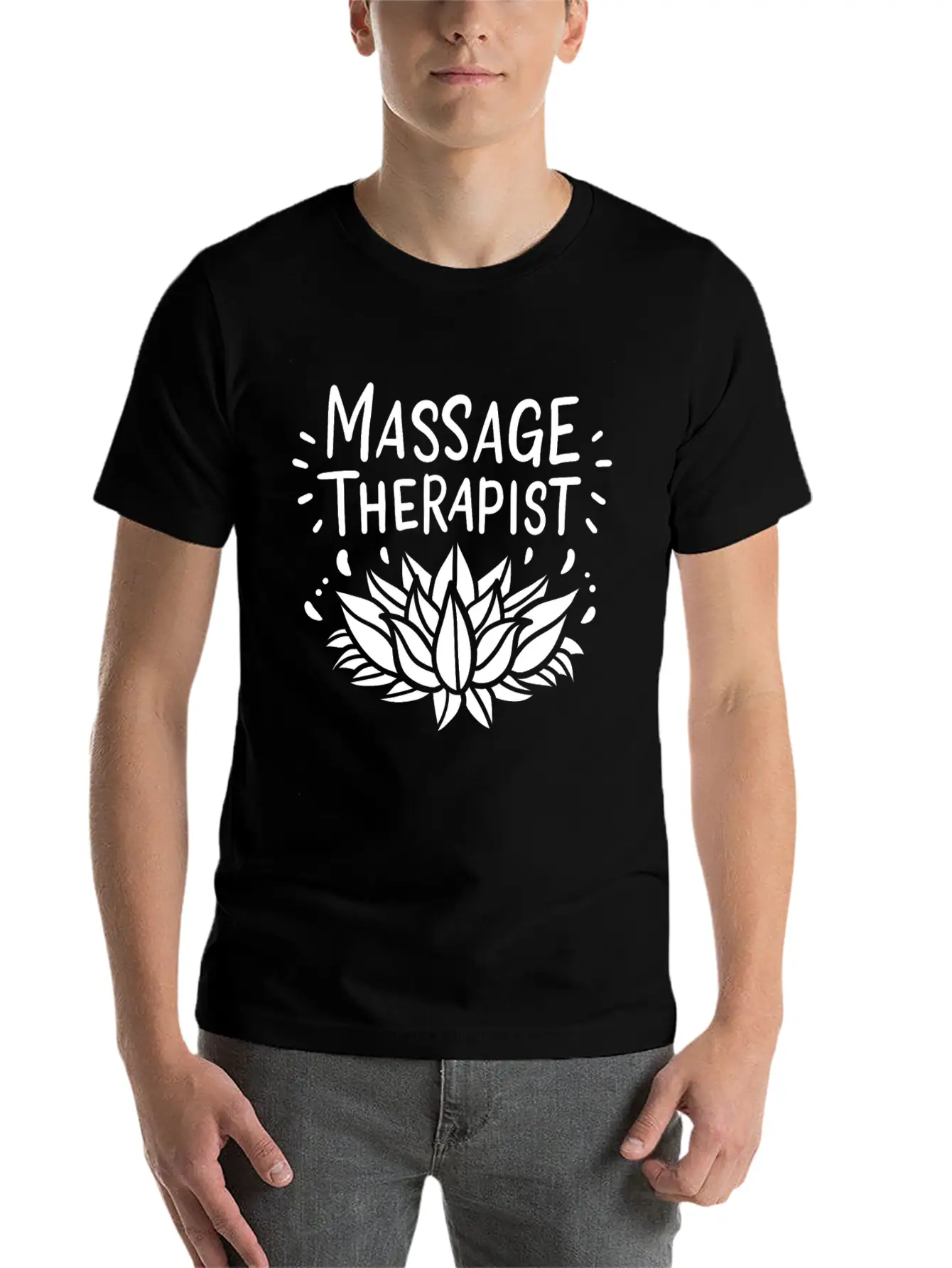 Massage Therapist Timeless Short Sleeve Tee – Comfy And Minimalist Design