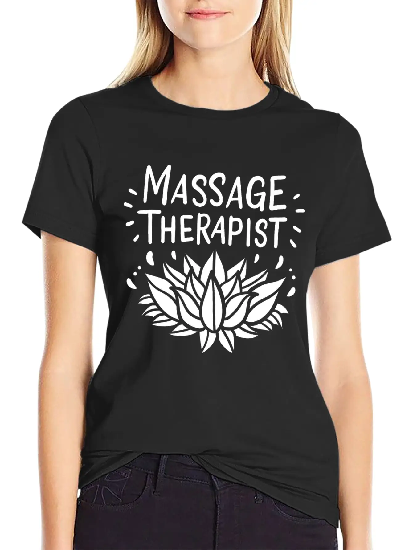 Massage Therapist Timeless Short Sleeve Tee – Comfy And Minimalist Design