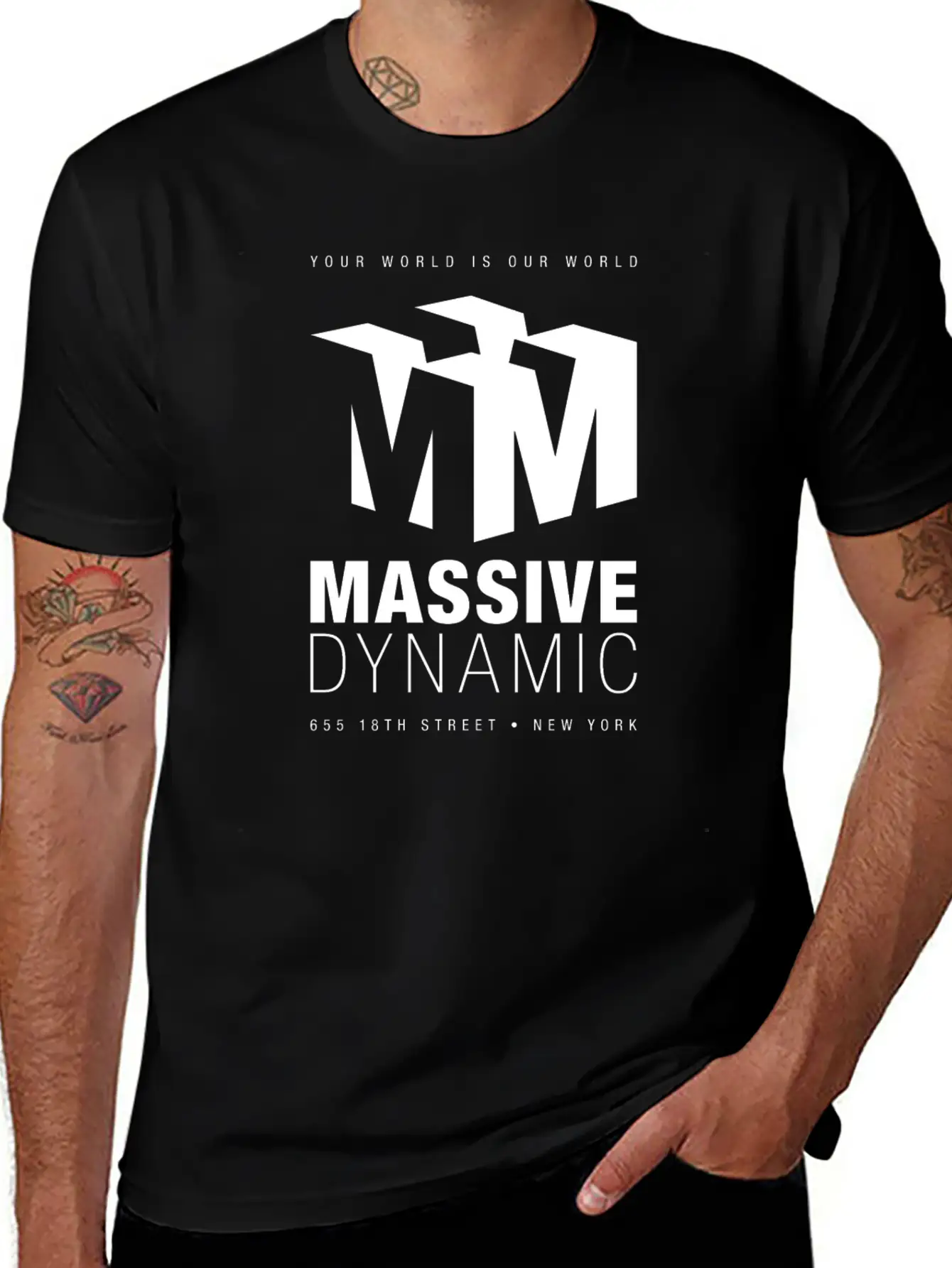 Massive Dynamic V2 Unisex Casual T-Shirt – Clean Design For Daily Comfort