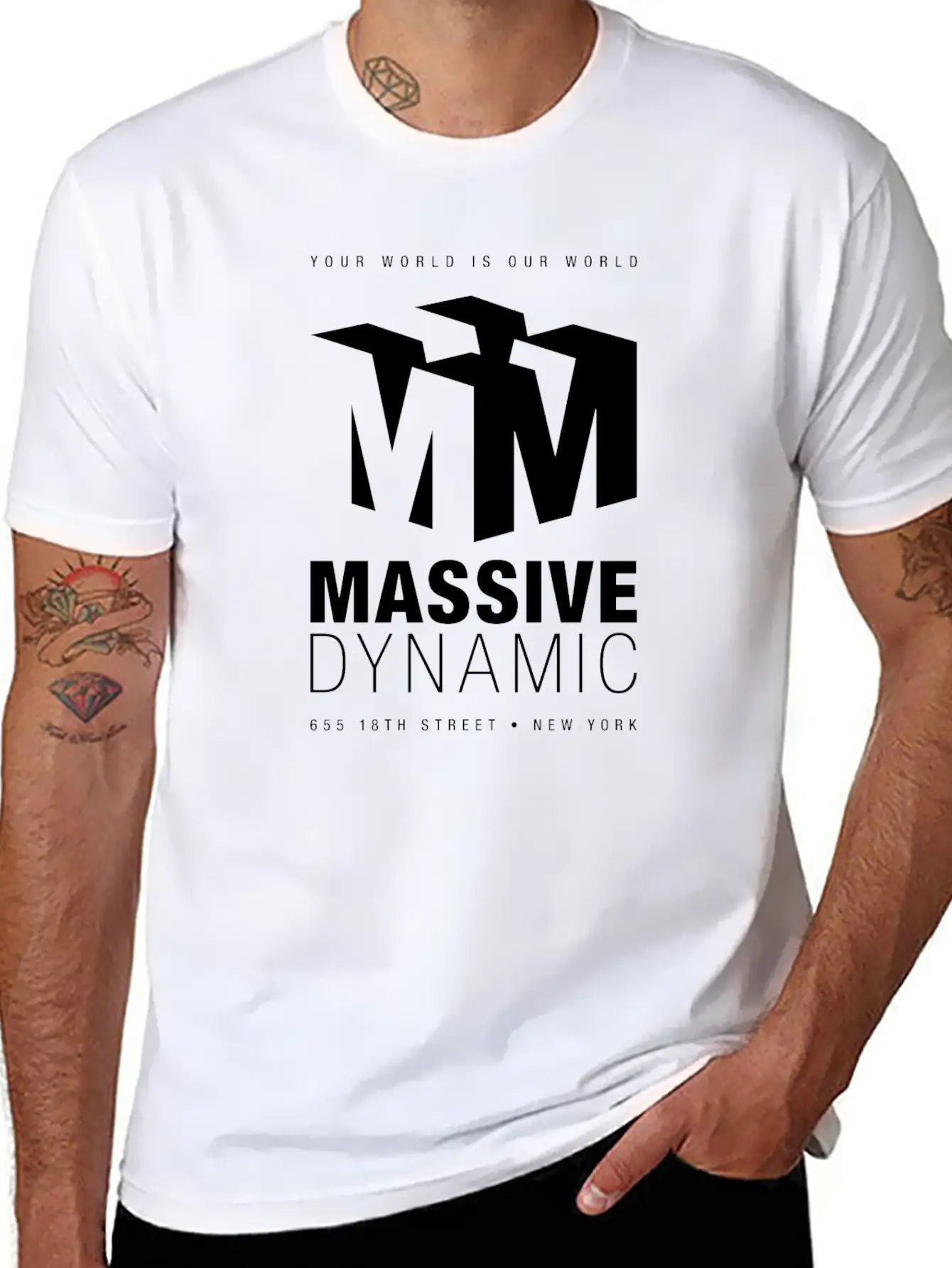 Massive Dynamic V2 Unisex Casual T-Shirt – Clean Design For Daily Comfort