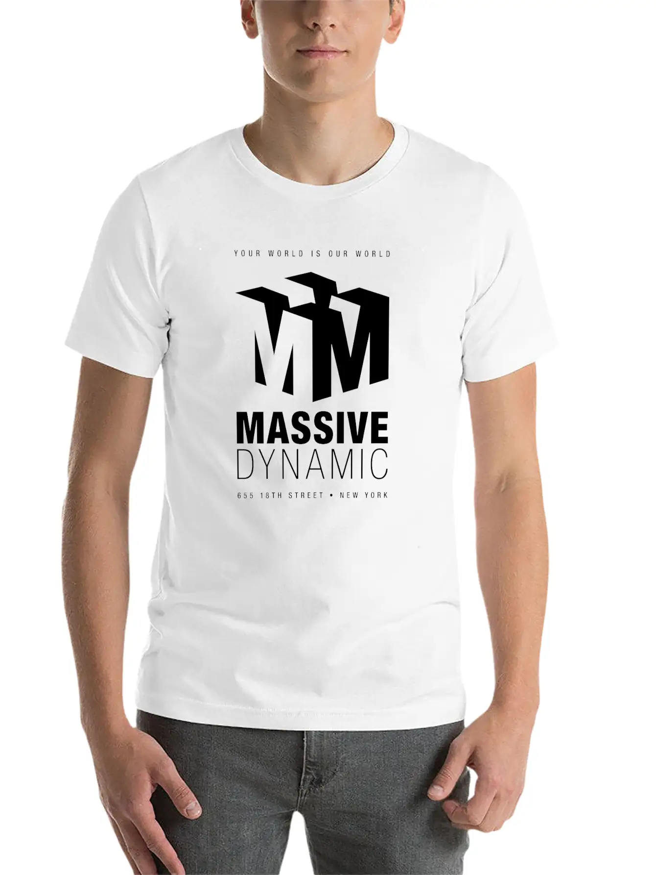 Massive Dynamic V2 Unisex Casual T-Shirt – Clean Design For Daily Comfort