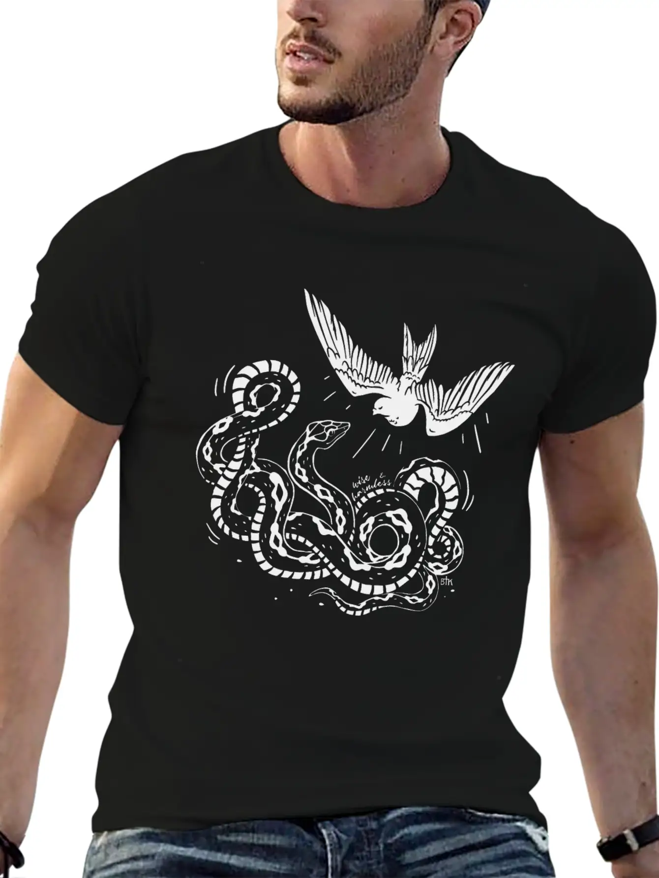 MATTHEW 10:16 Stylish Everyday T-Shirt – Unisex Basic Cotton Tee