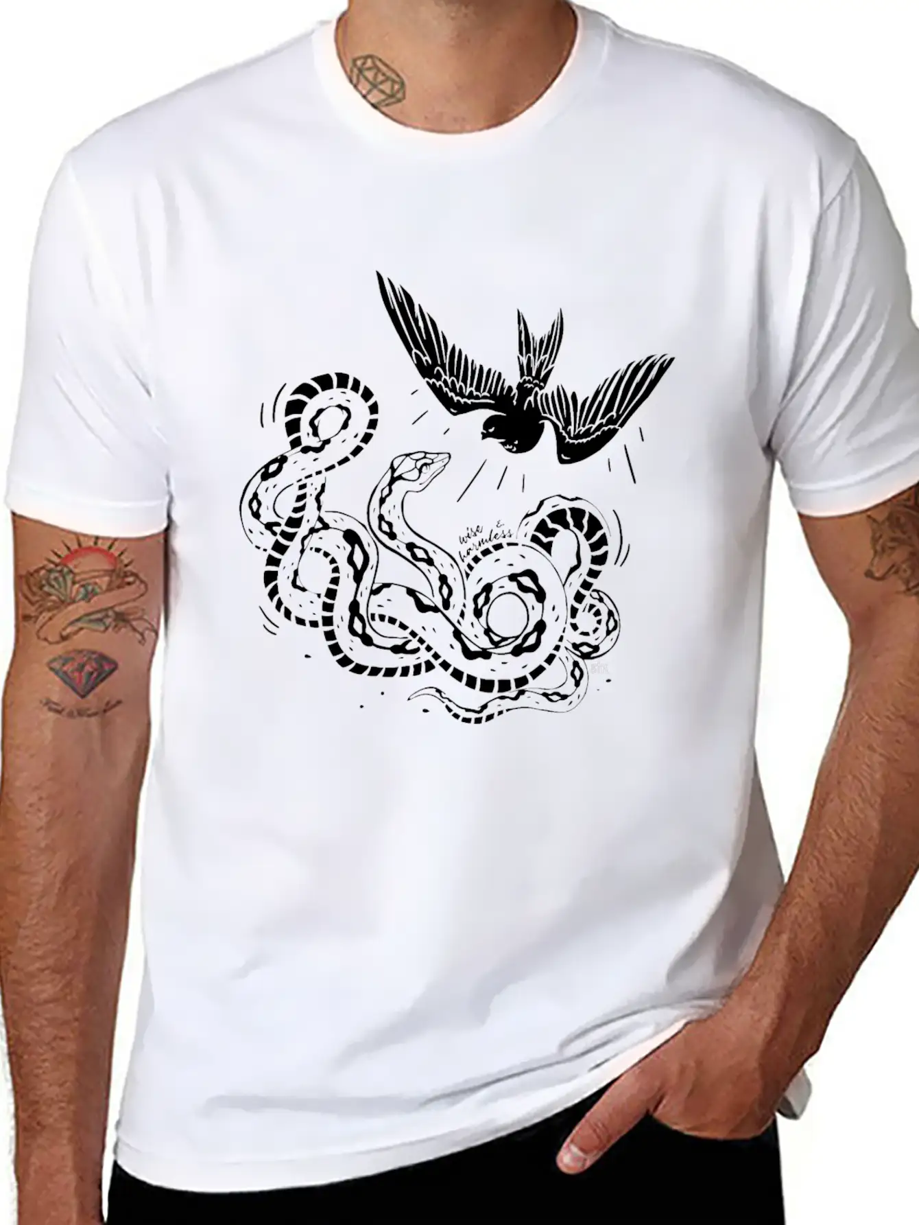 MATTHEW 10:16 Stylish Everyday T-Shirt – Unisex Basic Cotton Tee