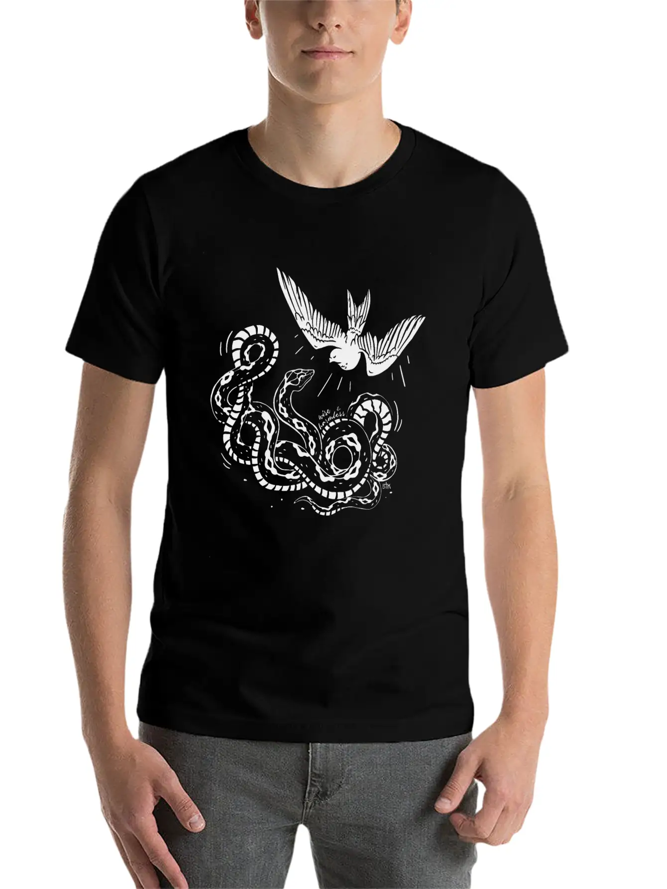 MATTHEW 10:16 Stylish Everyday T-Shirt – Unisex Basic Cotton Tee