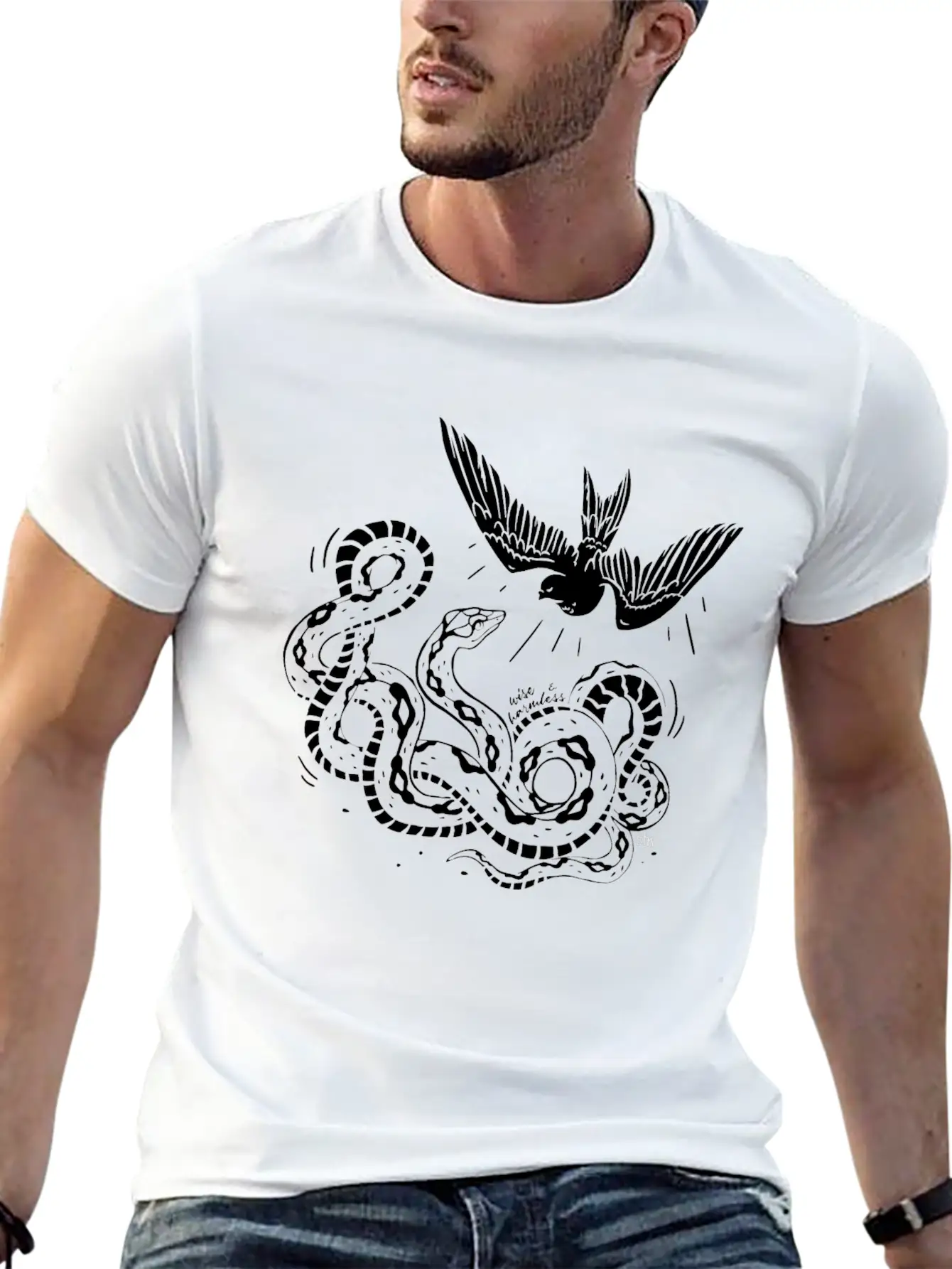 MATTHEW 10:16 Stylish Everyday T-Shirt – Unisex Basic Cotton Tee