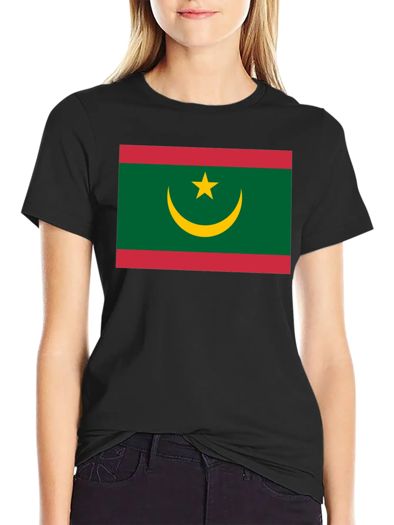 Mauritania Unisex Short Sleeve Soft Cotton T-Shirt – Casual Everyday Wear