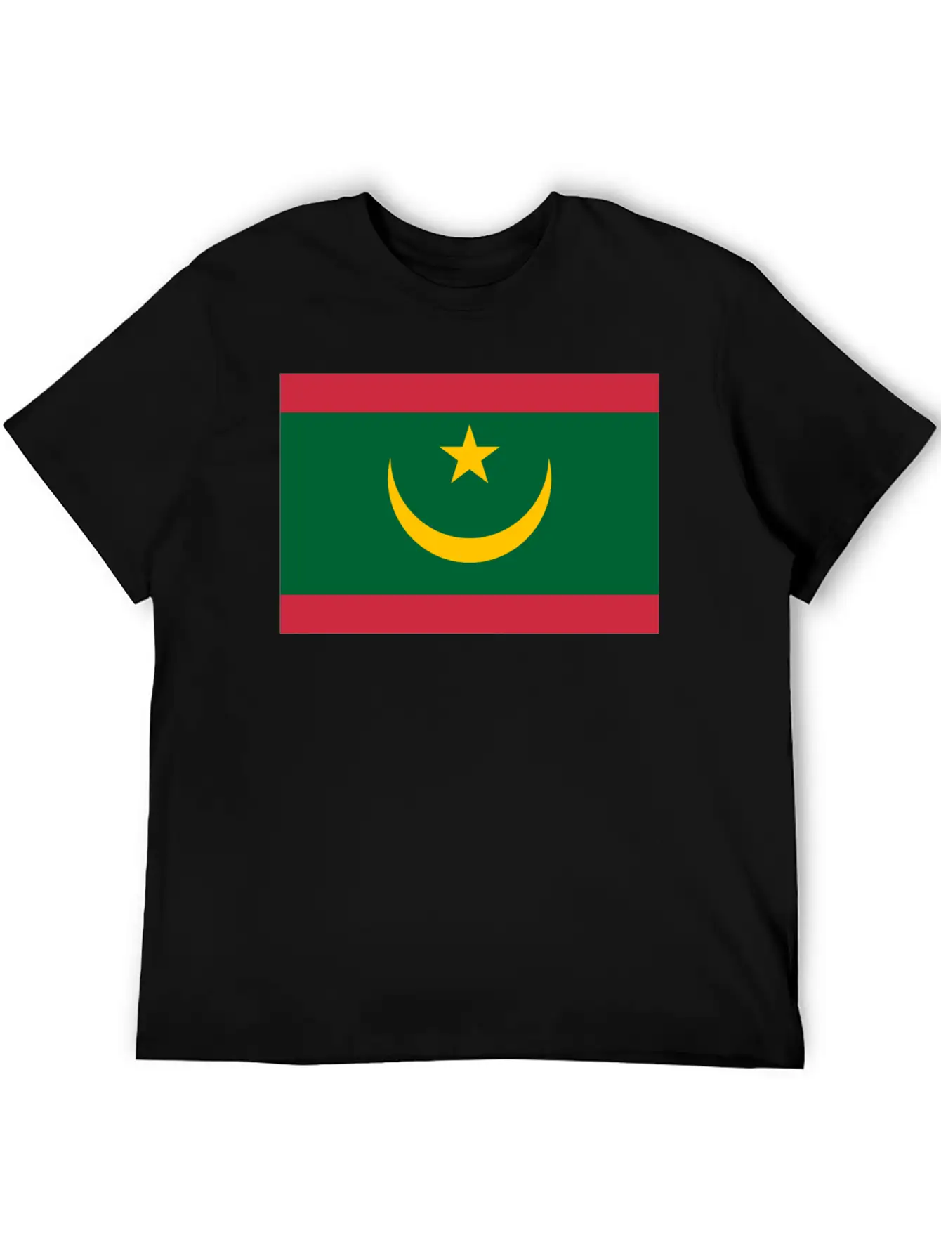 Mauritania Unisex Short Sleeve Soft Cotton T-Shirt – Casual Everyday Wear