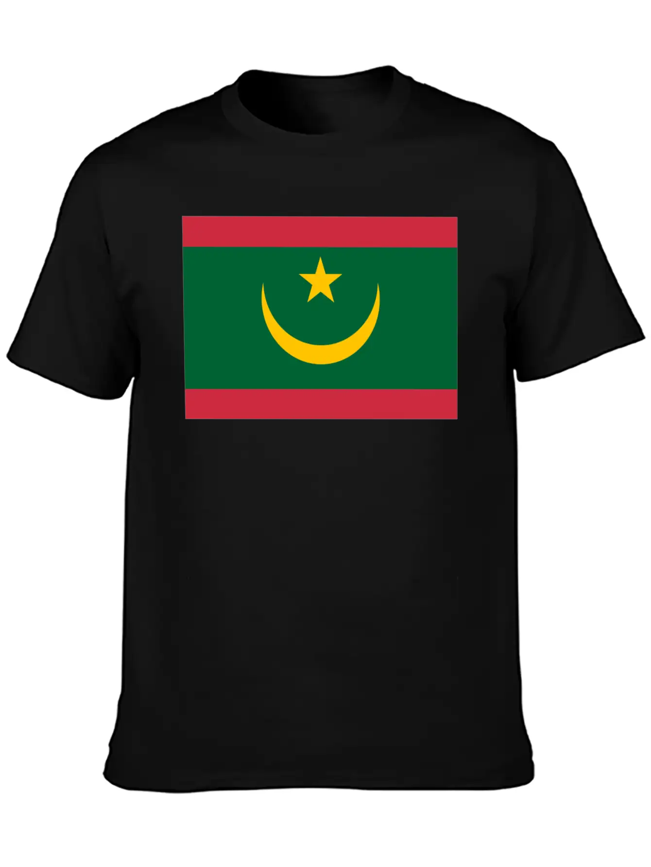 Mauritania Unisex Short Sleeve Soft Cotton T-Shirt – Casual Everyday Wear