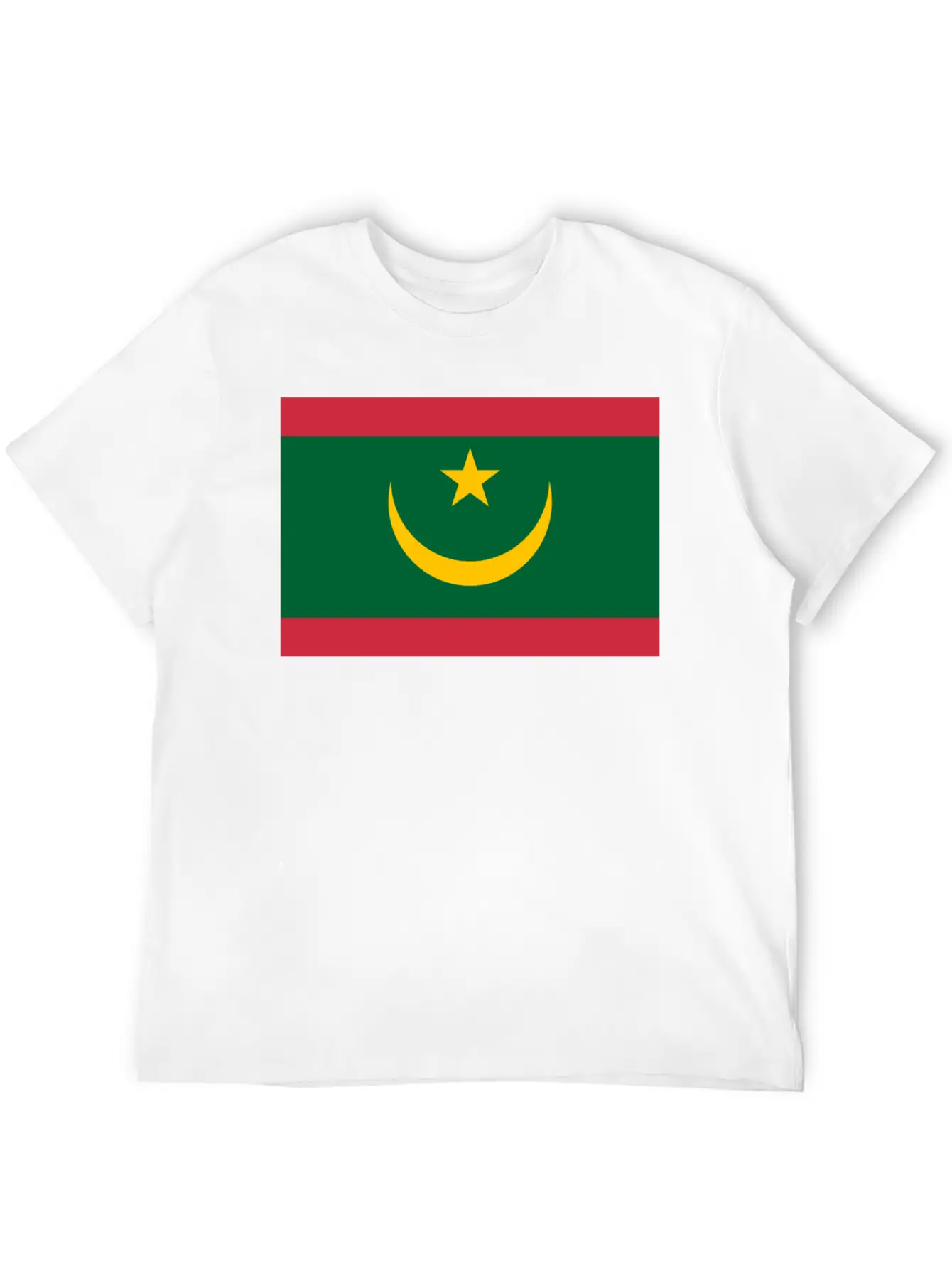 Mauritania Unisex Short Sleeve Soft Cotton T-Shirt – Casual Everyday Wear