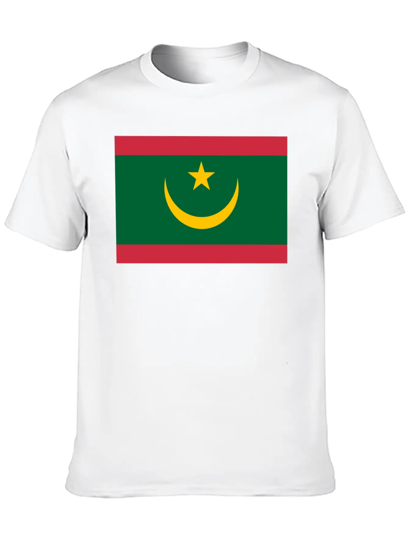 Mauritania Unisex Short Sleeve Soft Cotton T-Shirt – Casual Everyday Wear