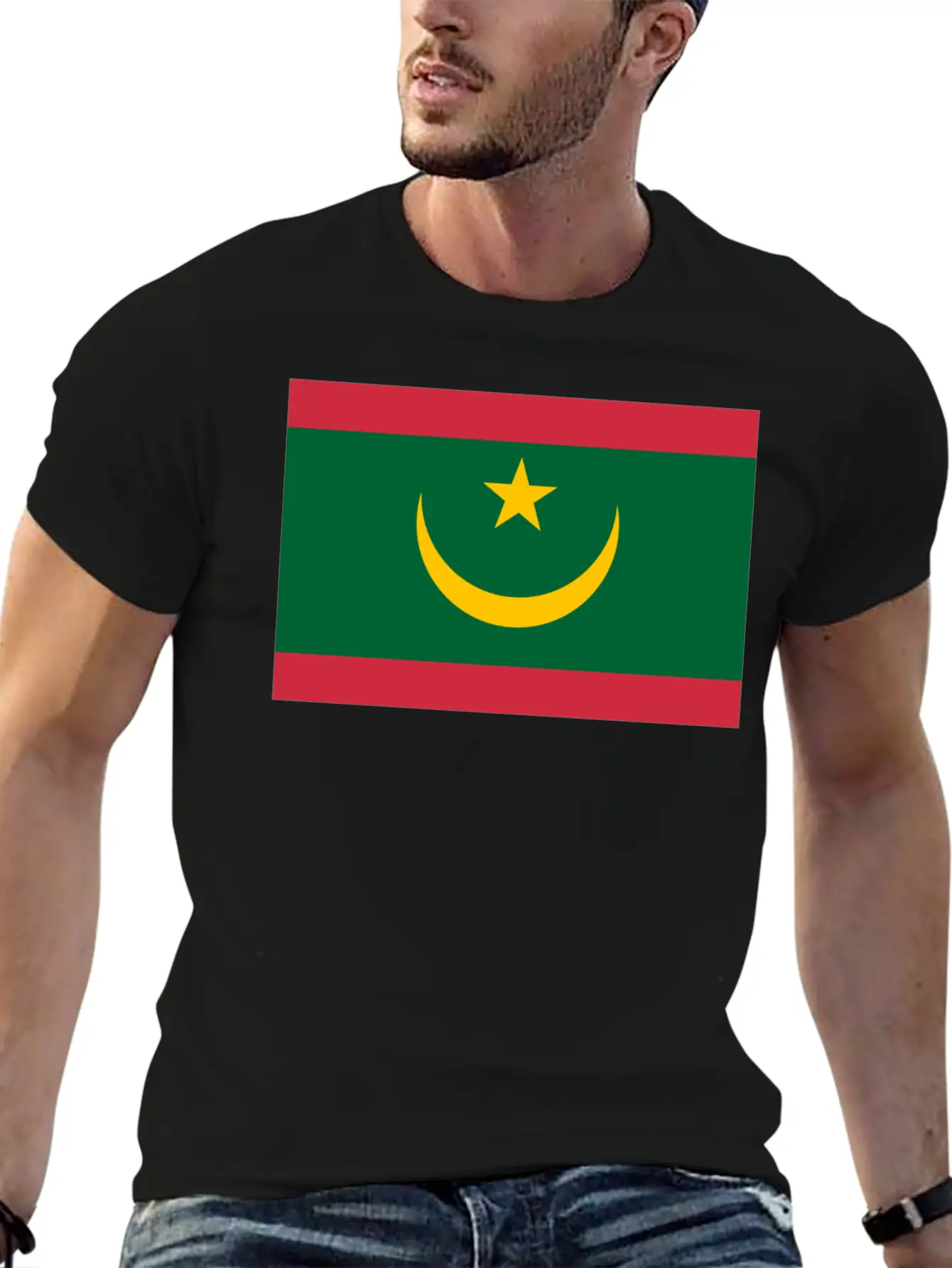 Mauritania Unisex Short Sleeve Soft Cotton T-Shirt – Casual Everyday Wear