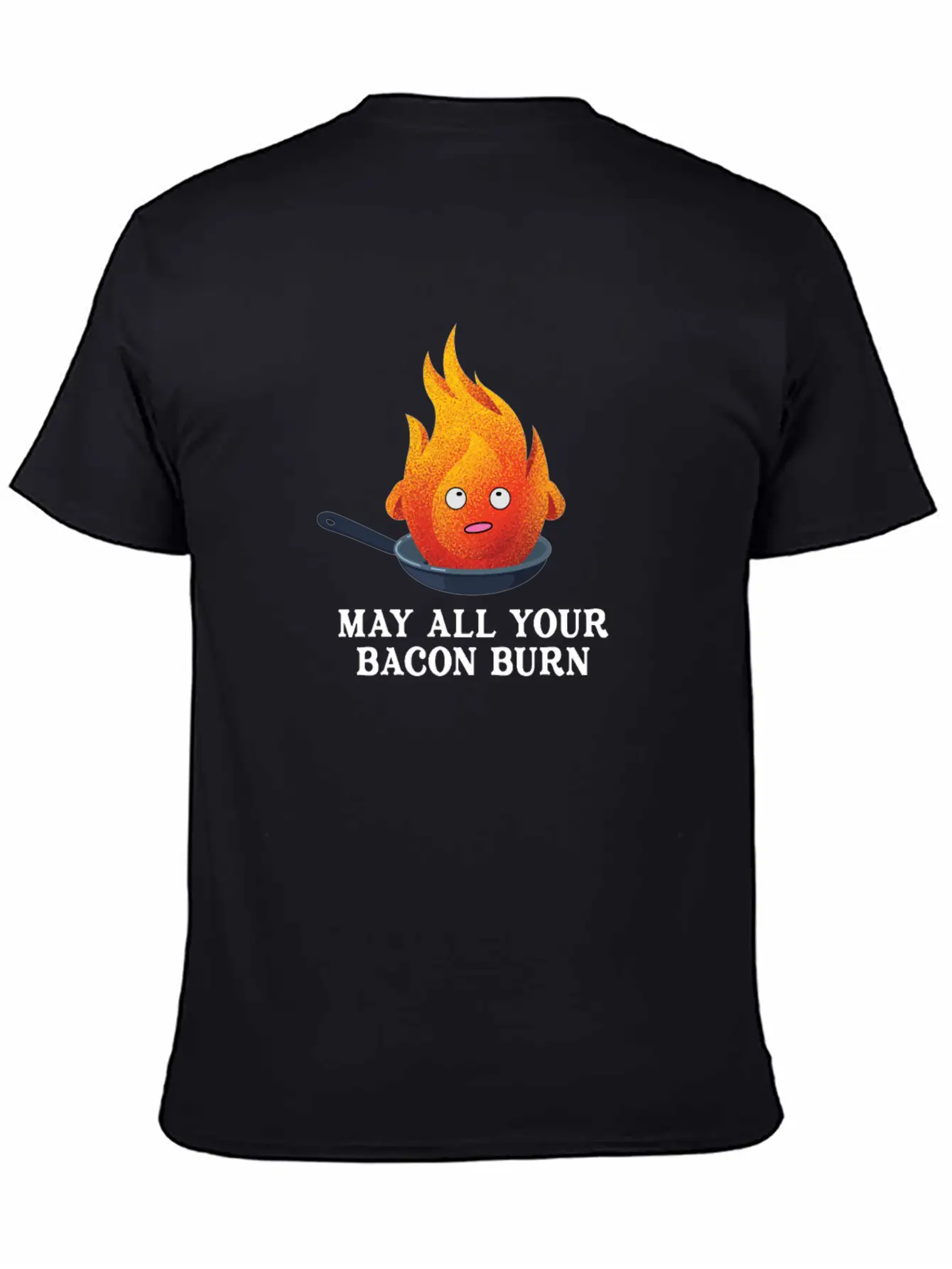 May All Your Bacon Burn Shirt For Women & Men Unisex Short Sleeve Soft Cotton T-Shirt – Casual Everyday Wear
