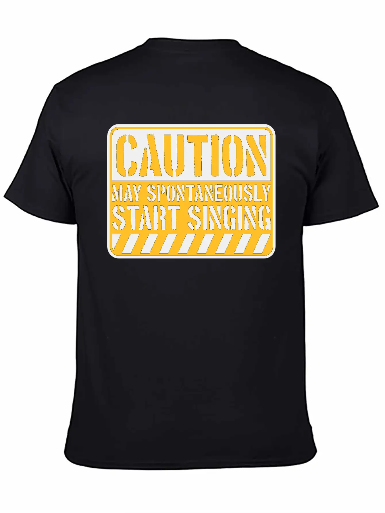 May Spontaneously Start Singing Unisex Short Sleeve Soft Cotton T-Shirt – Casual Everyday Wear