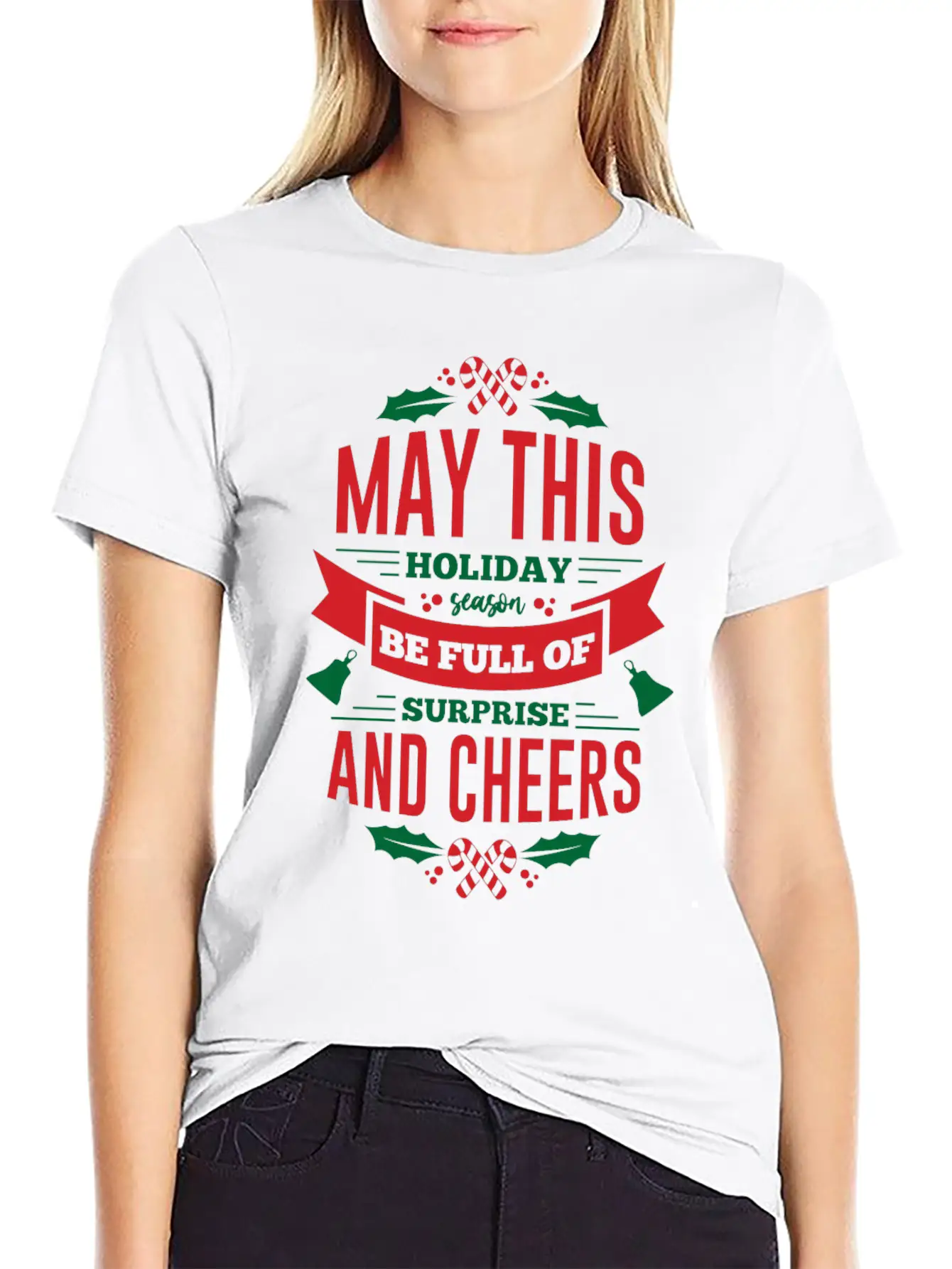 May This Holiday Season Full Of Surprise Relaxed Everyday Tee – Lightweight And Durable Cotton