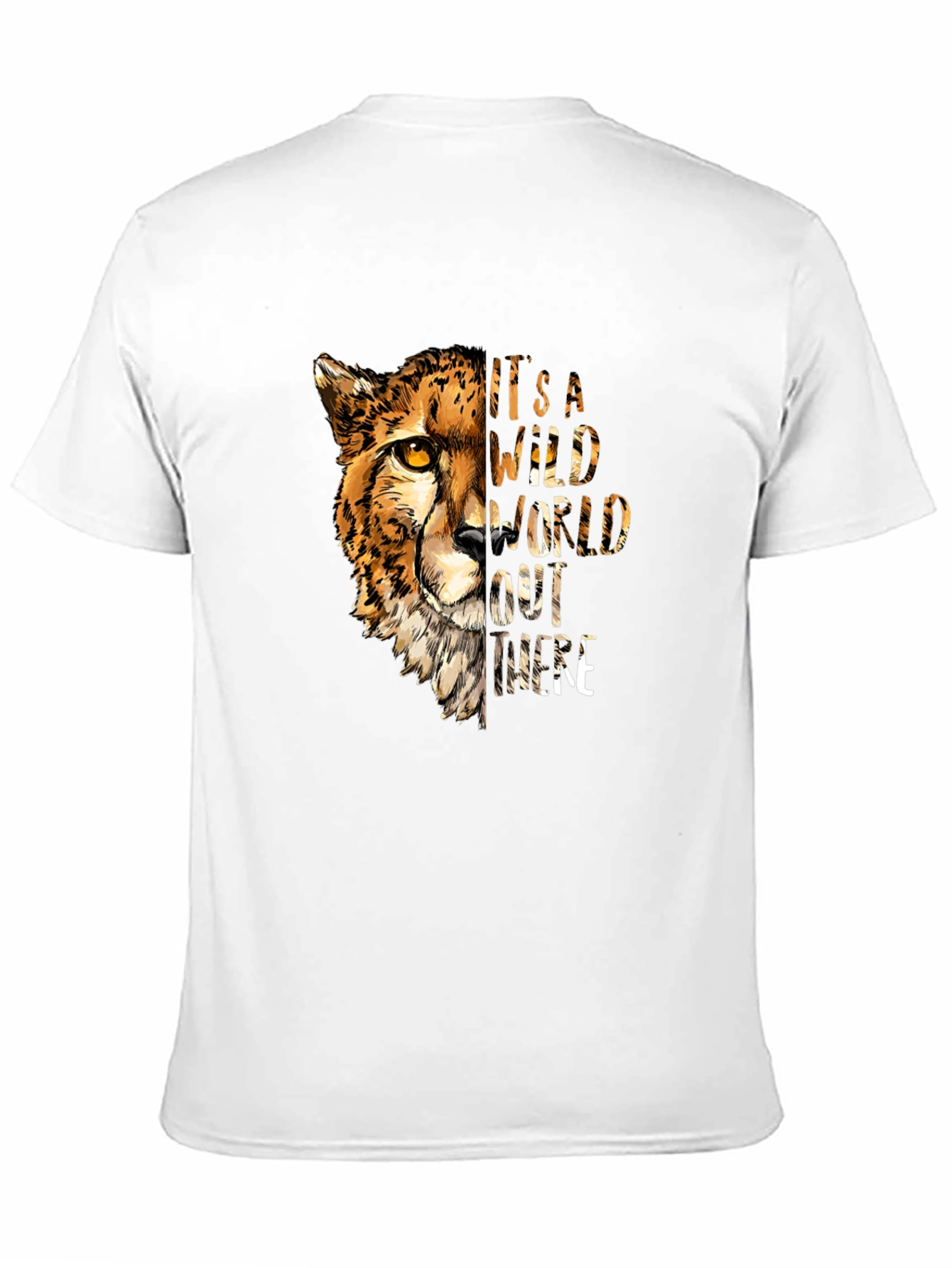 Wild Cheetah Graphic T-Shirt