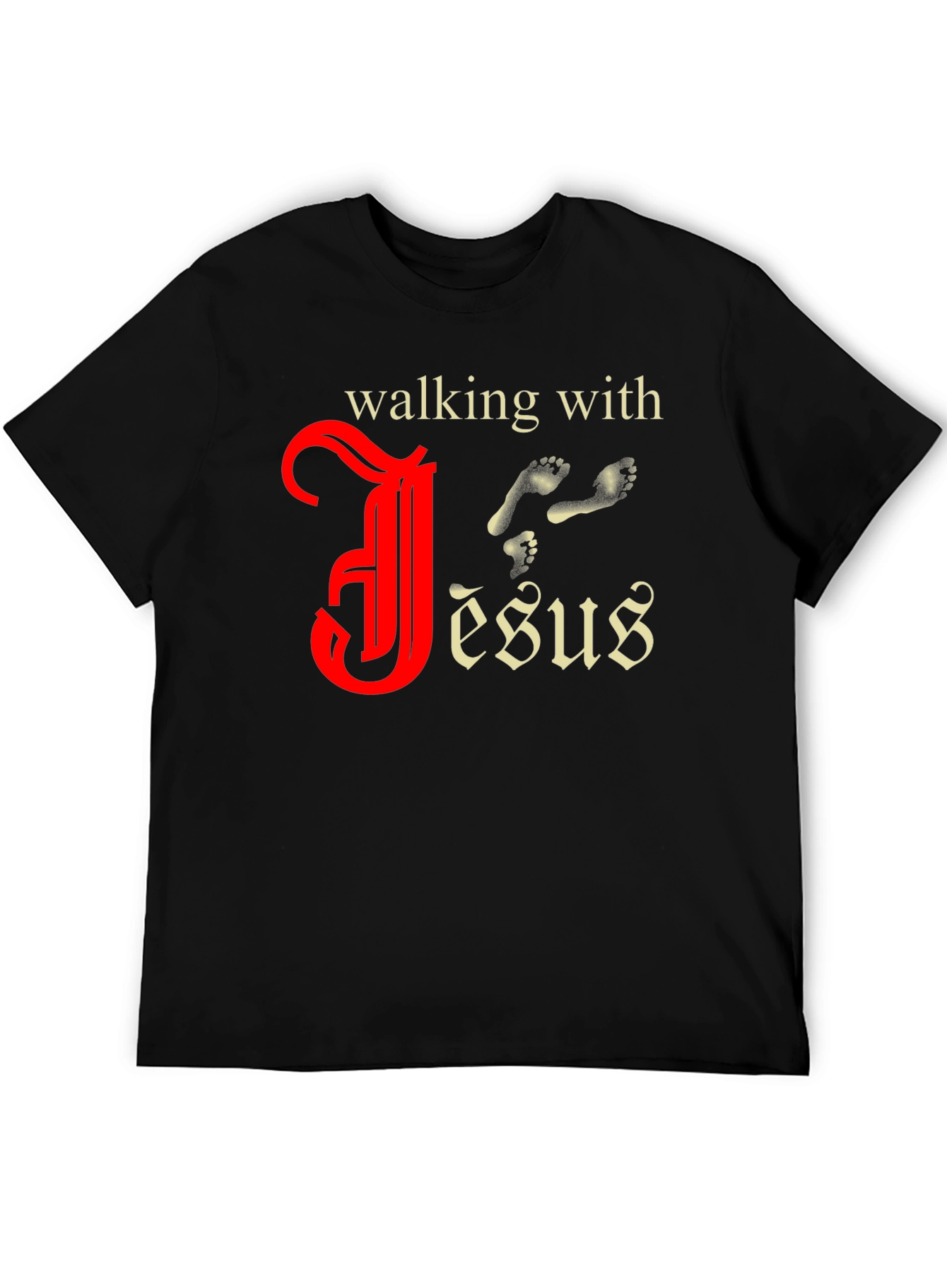 Walking with Jesus Graphic Tee