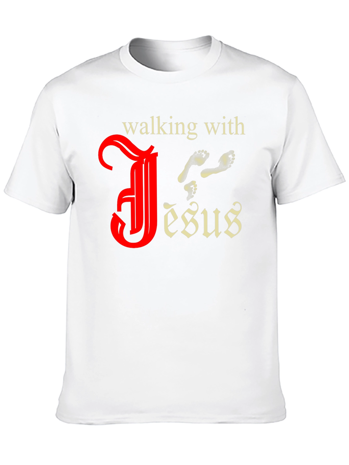 Walking with Jesus Graphic Tee