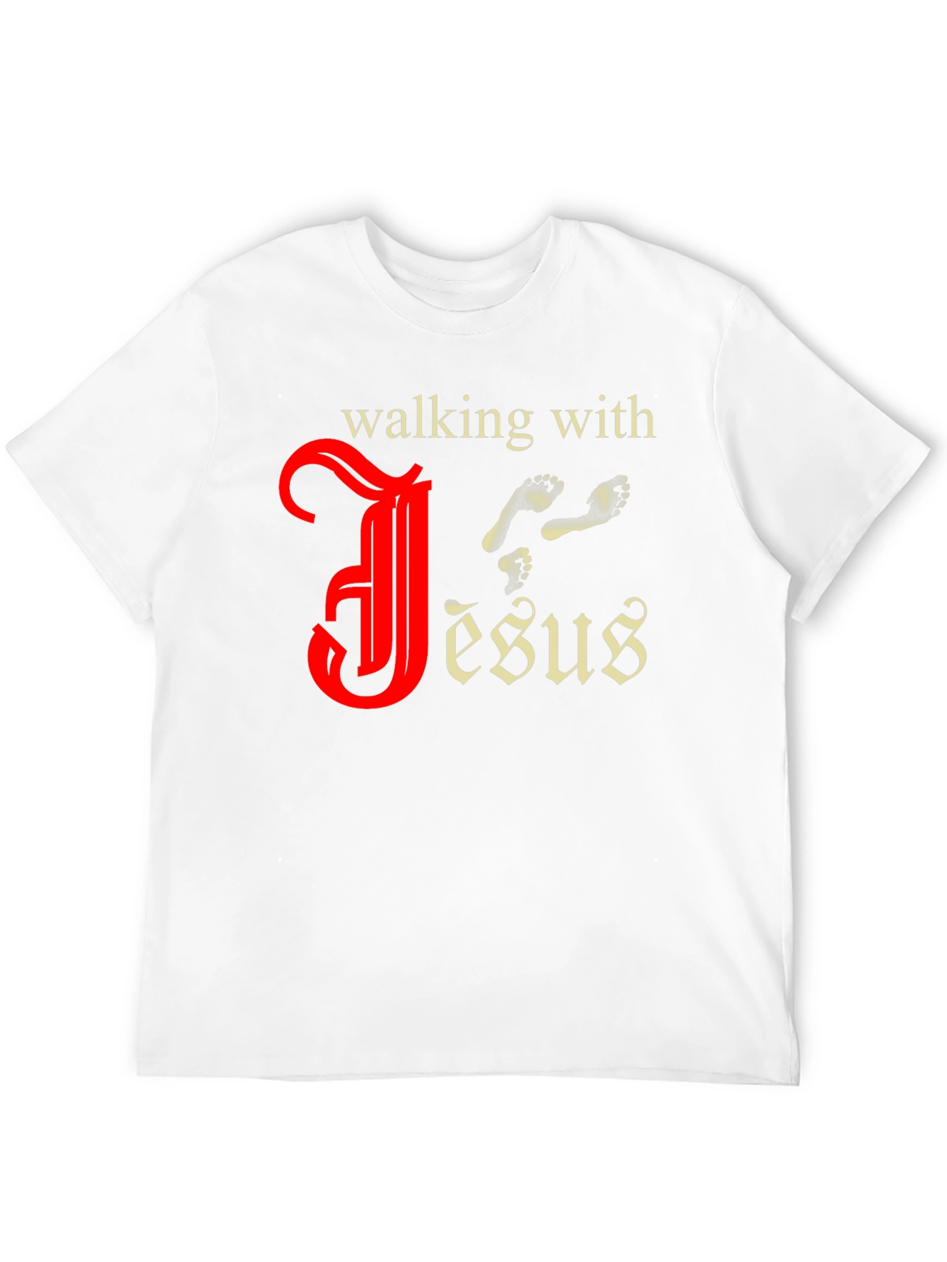 Walking with Jesus Graphic Tee