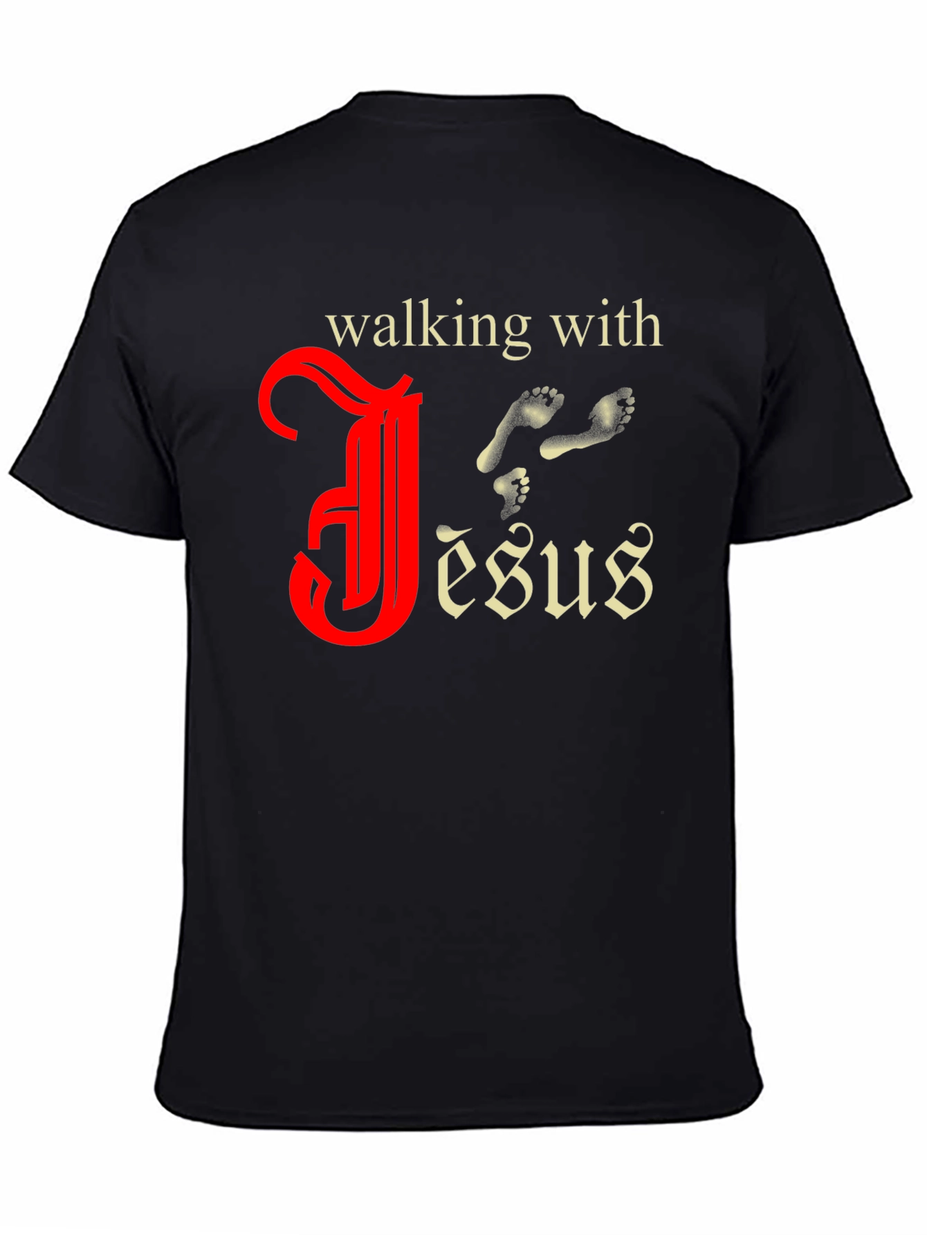 Walking with Jesus Graphic Tee