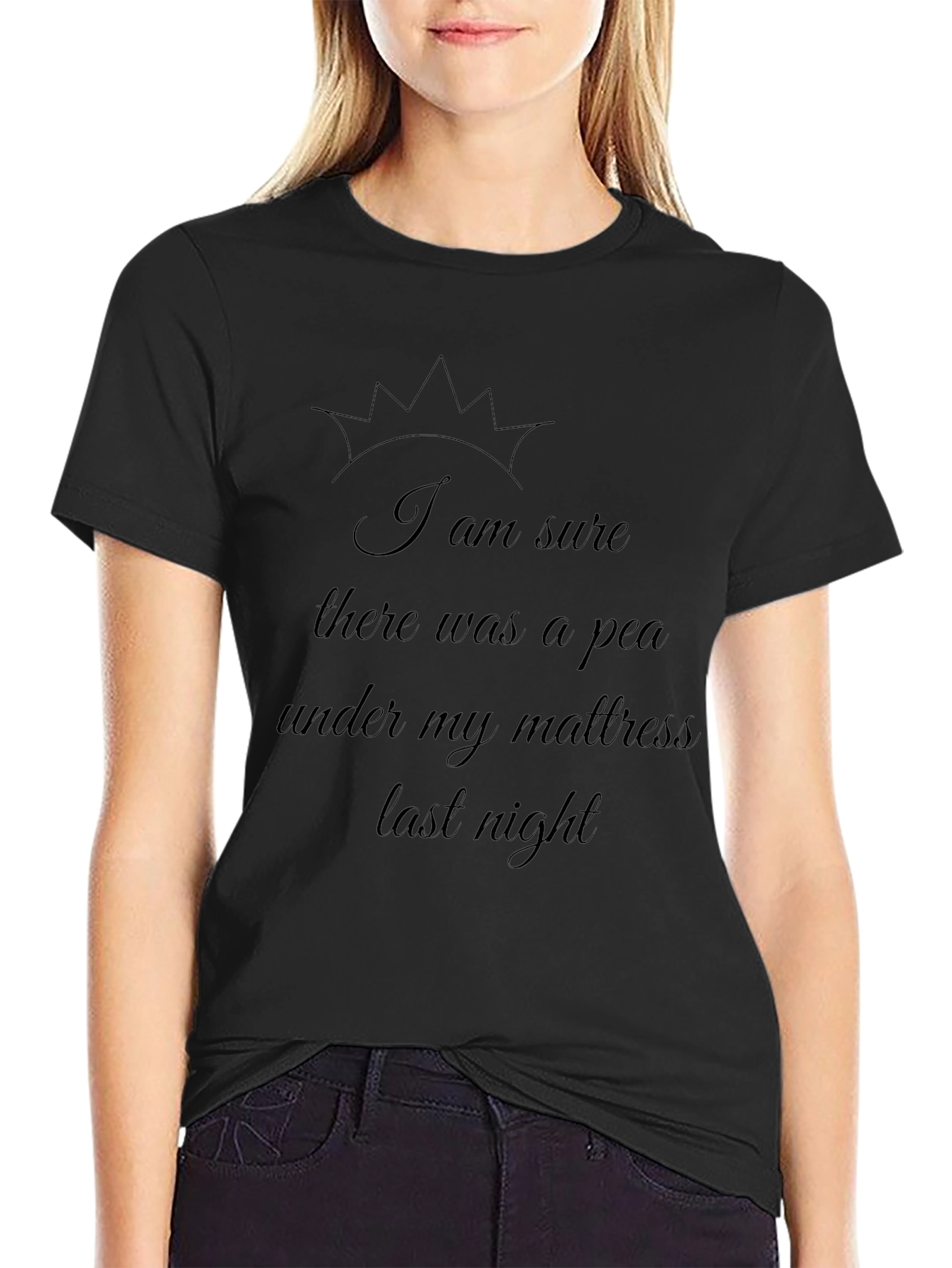 Pea Under Mattress Graphic Tee - Premium Comfort