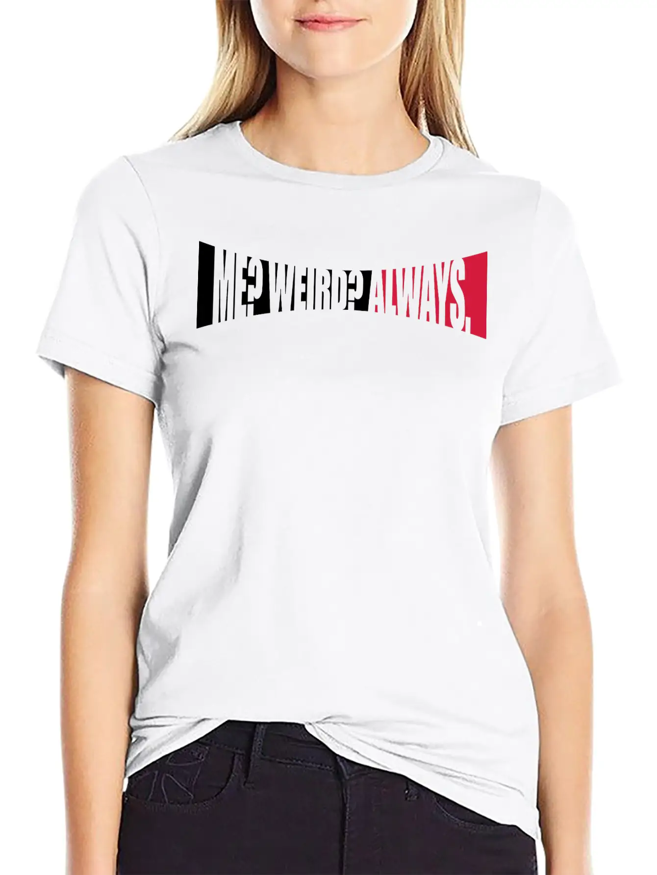 Me Weird Always Essential Unisex Summer Tee – Soft Cotton Casual Fit