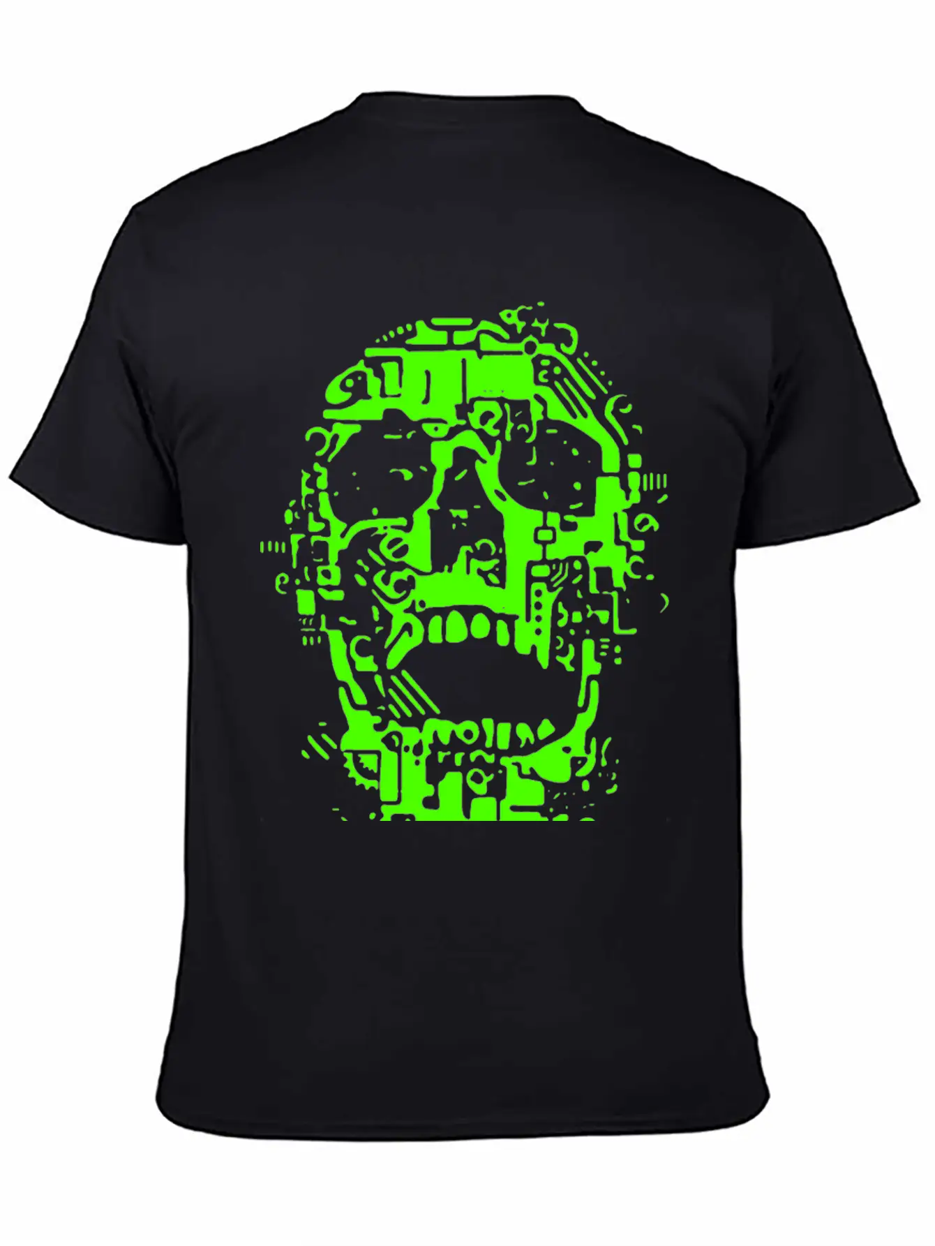 Mech Skull Timeless Short Sleeve Tee – Comfy And Minimalist Design