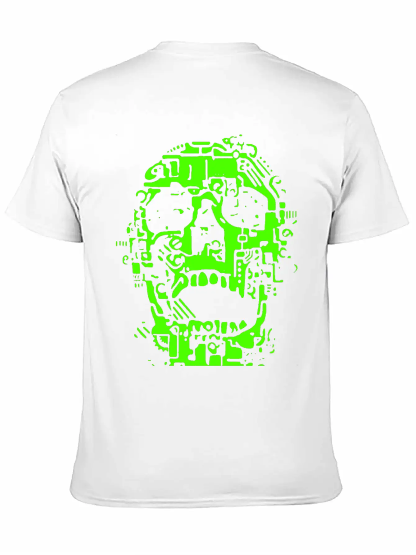Mech Skull Timeless Short Sleeve Tee – Comfy And Minimalist Design