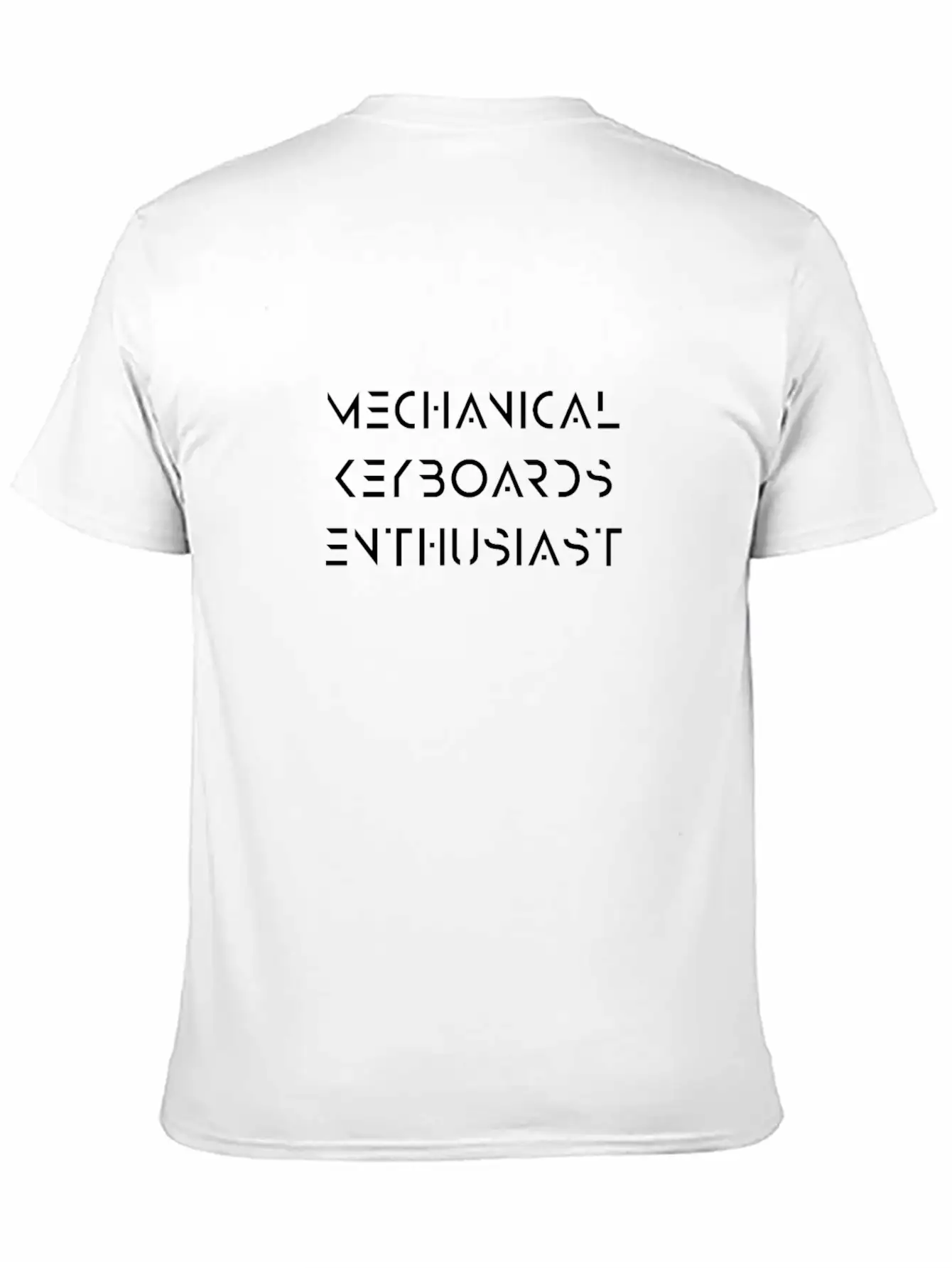 Mechanical Keyboards, Mechanical Keyset, Keycap Unisex Short Sleeve Soft Cotton T-Shirt – Casual Everyday Wear