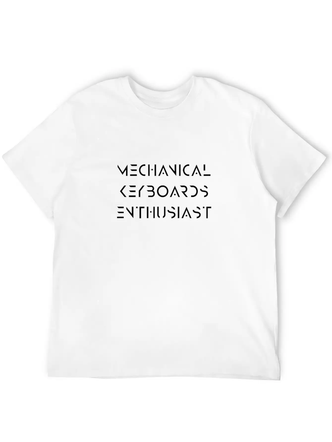 Mechanical Keyboards, Mechanical Keyset, Keycap Unisex Short Sleeve Soft Cotton T-Shirt – Casual Everyday Wear